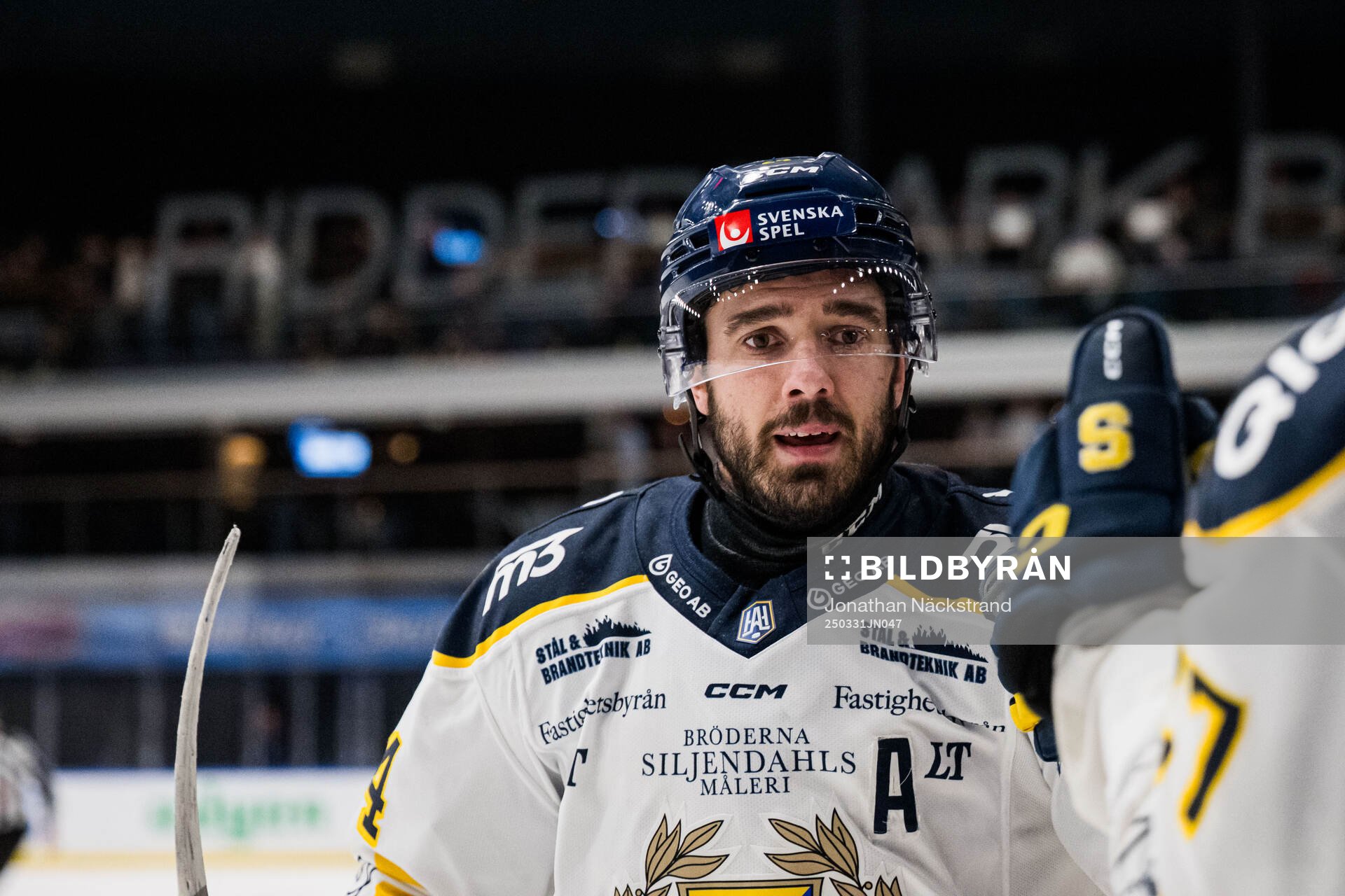 Södertäljes Jacob Dahlström jublar