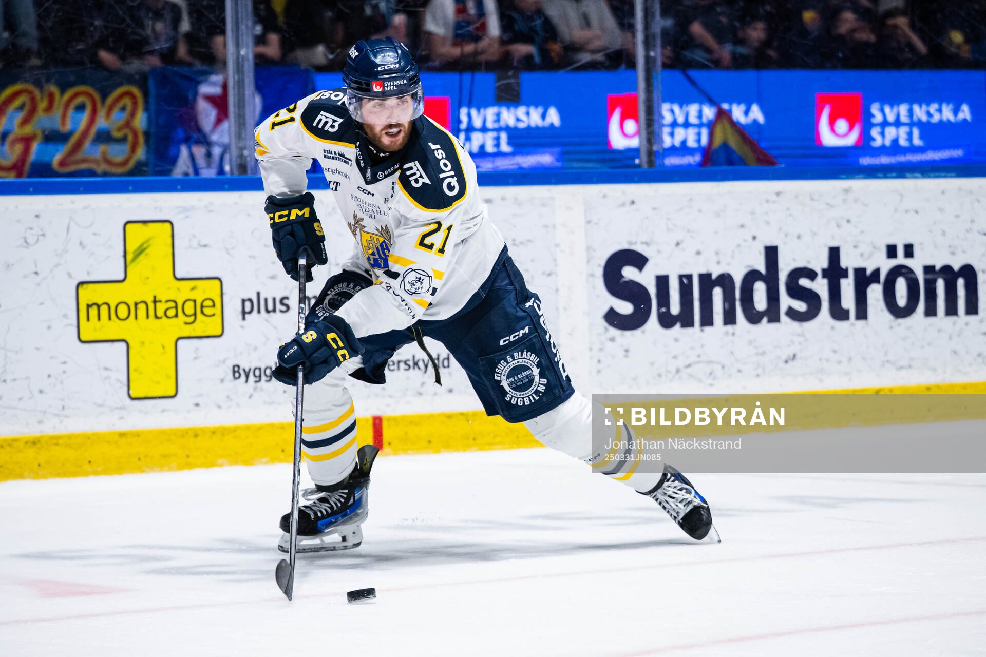 Södertäljes Nolan Stevens