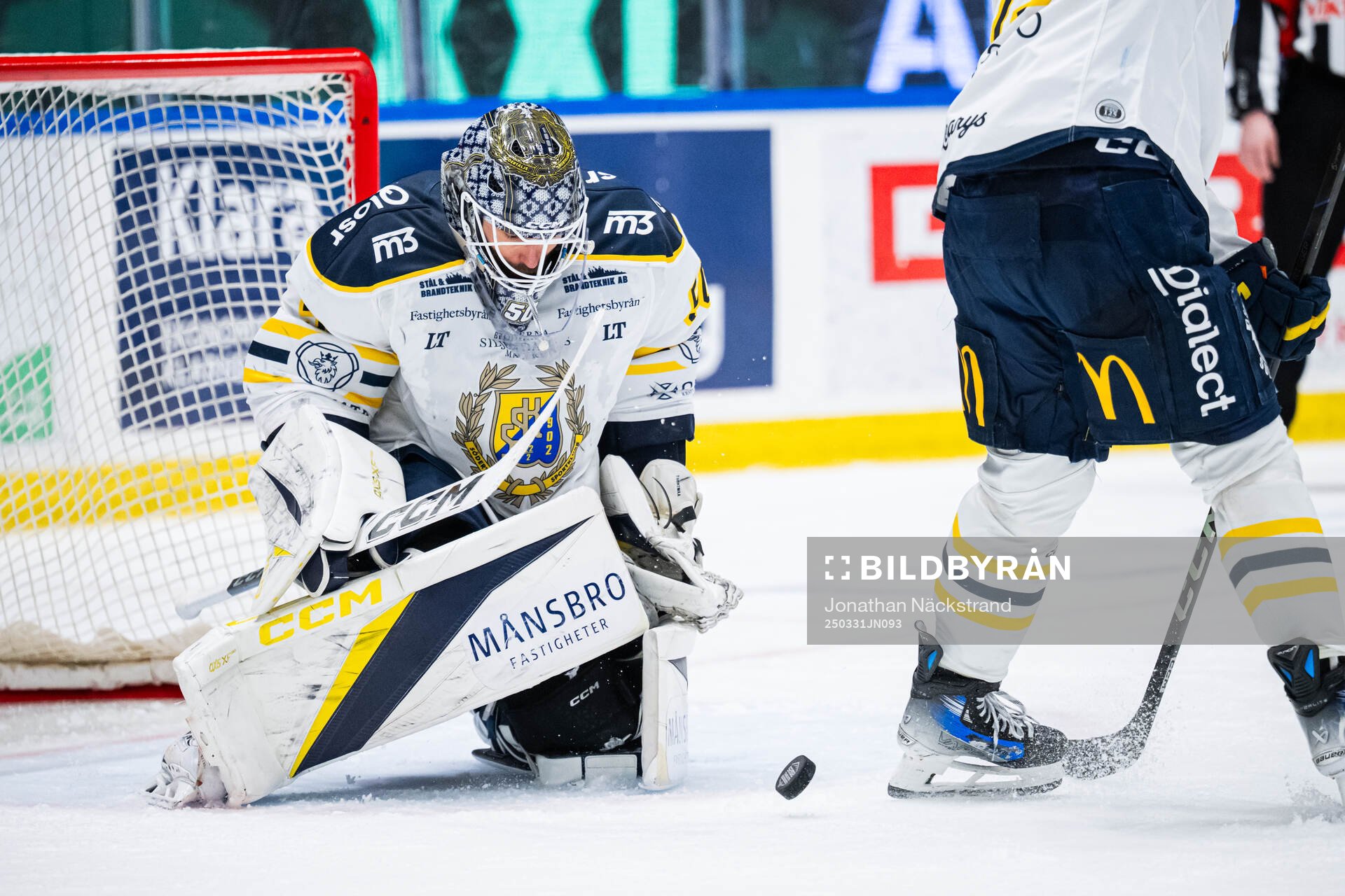 Södertäljes målvakt Frans Tuohimaa