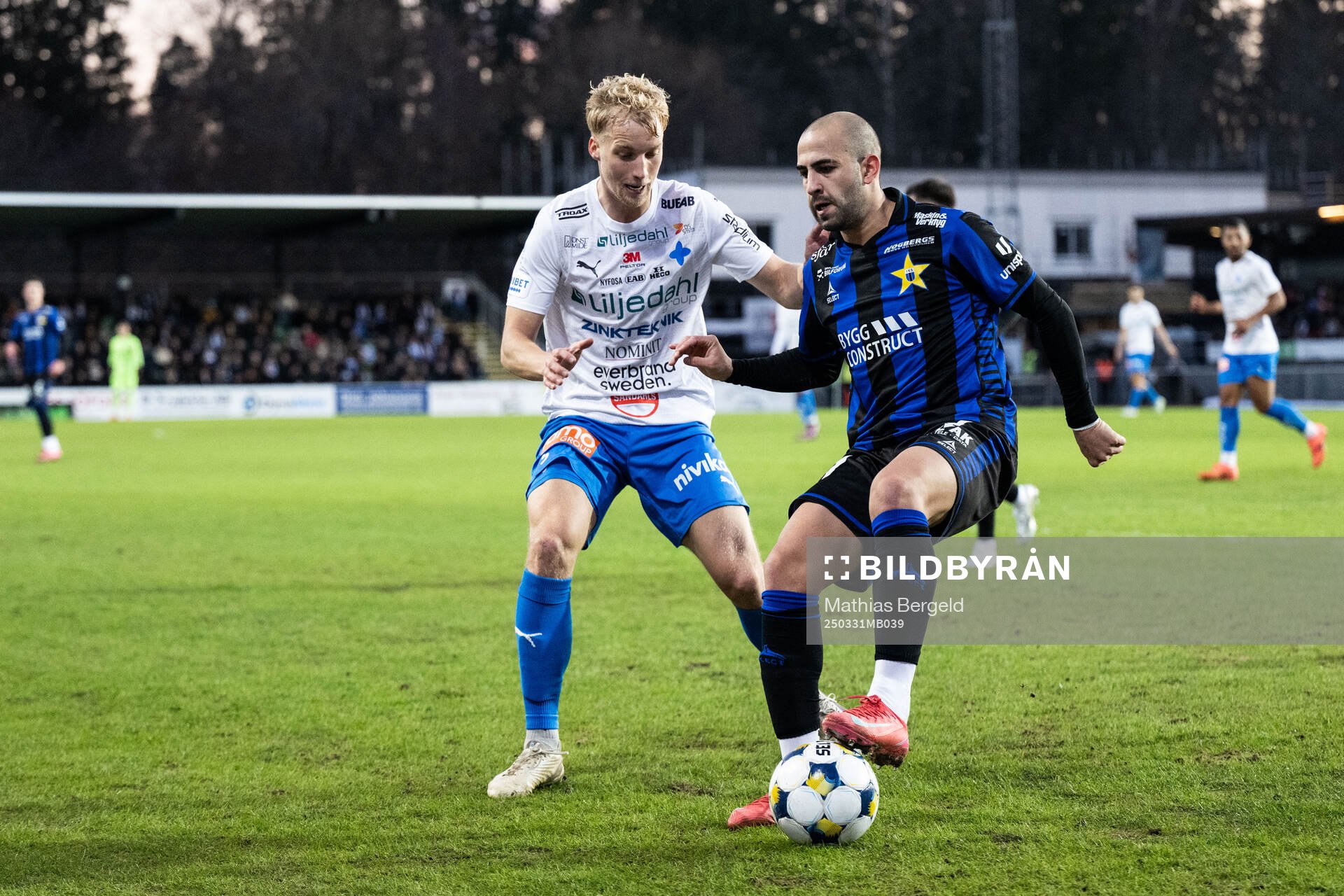 Värnamos Victor Larsson och Sirius Saba Mamatsashvili