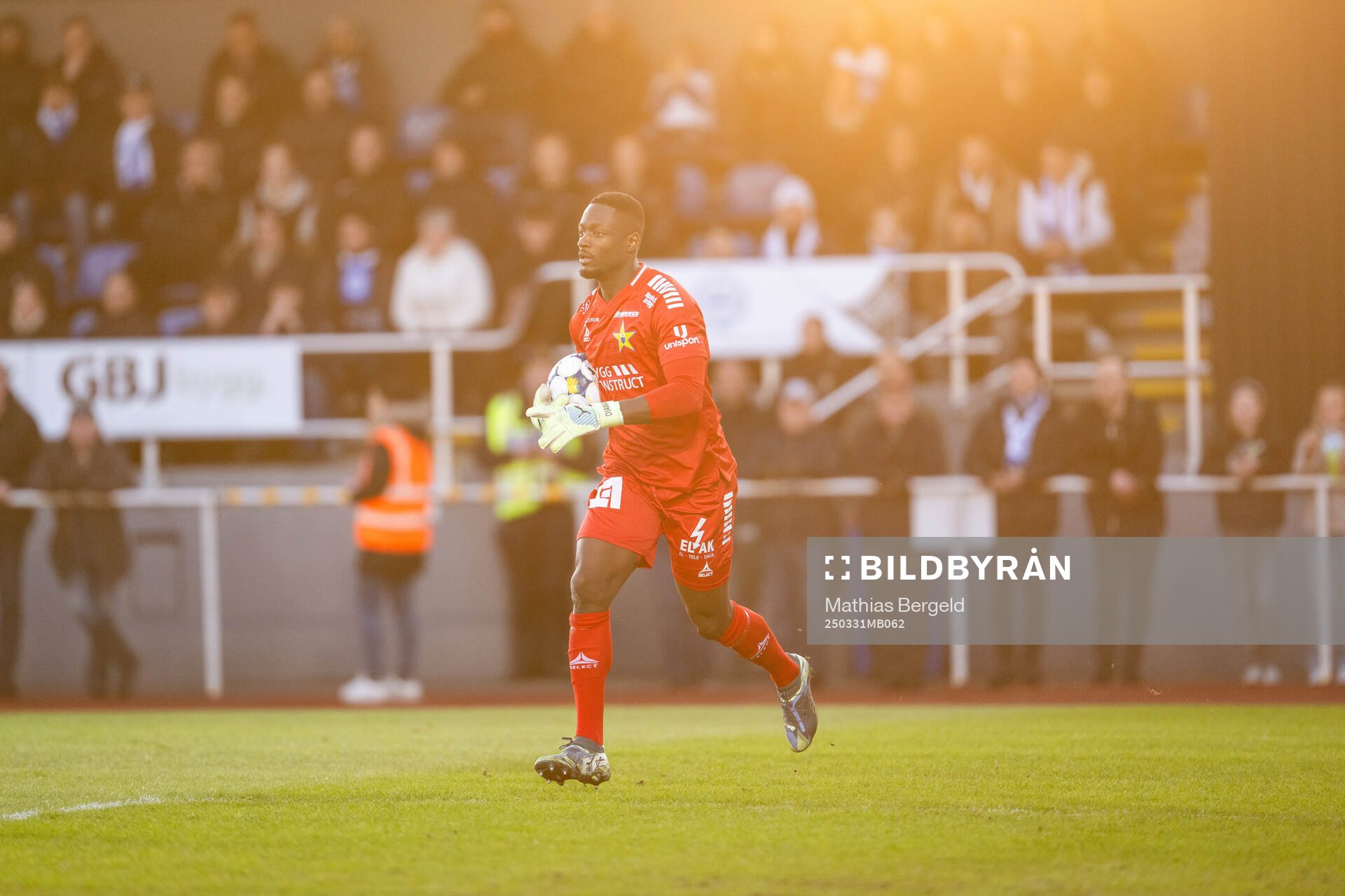 Sirius målvakt Ismael Diawara