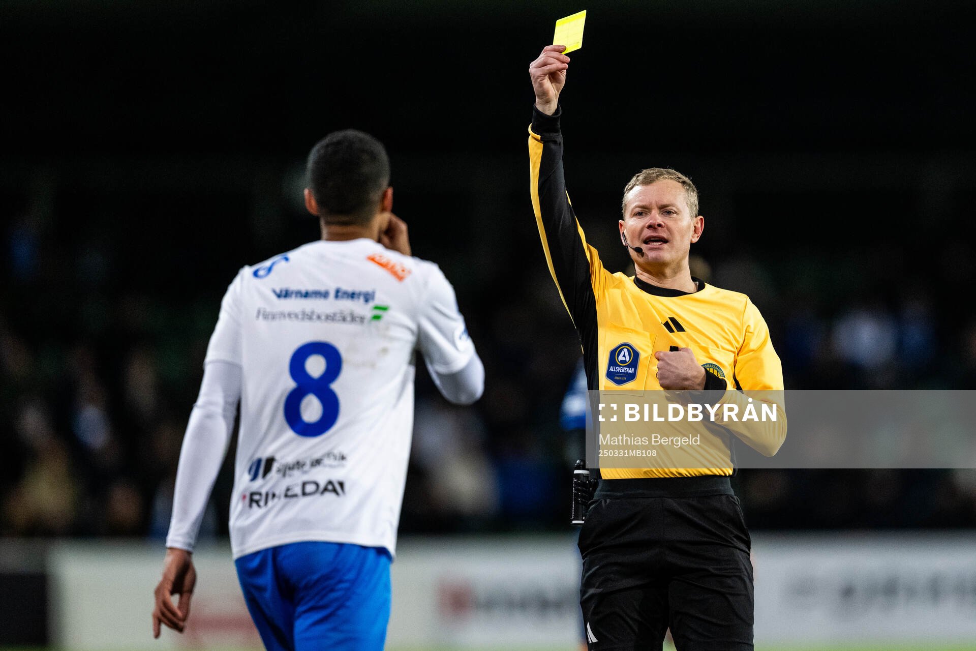 Värnamos Luke Le Roux varnas av domare Fredrik Klitte