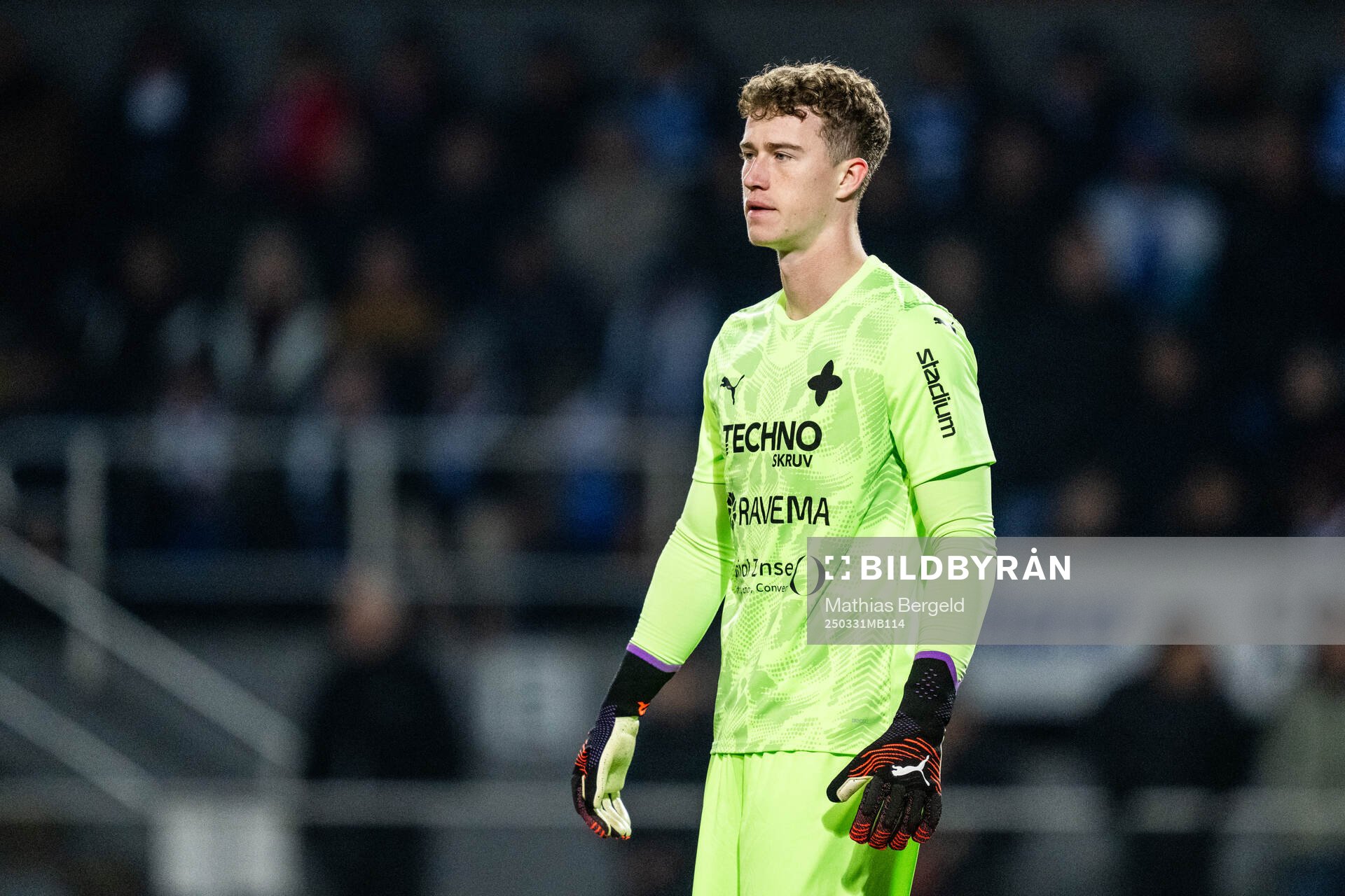 Värnamos målvakt Viktor Andersson