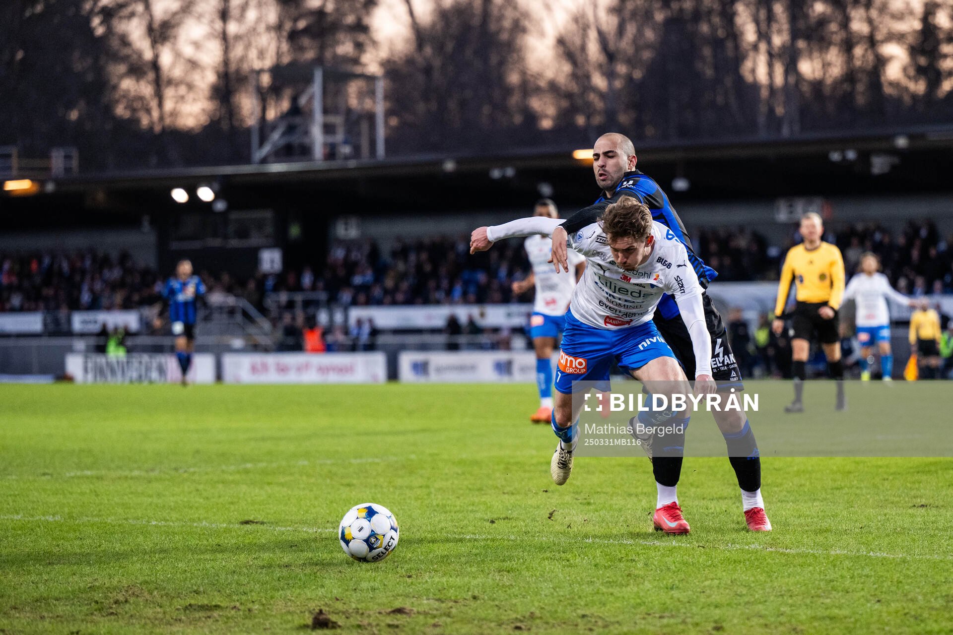 Värnamos Carl Johansson och Sirius Saba Mamatsashvili