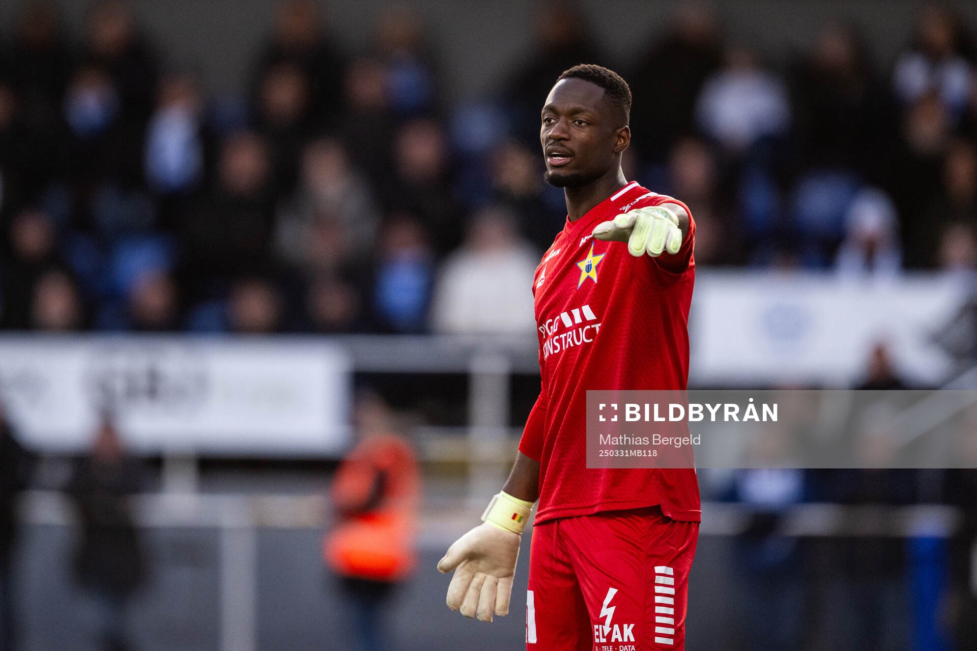 Sirius målvakt Ismael Diawara