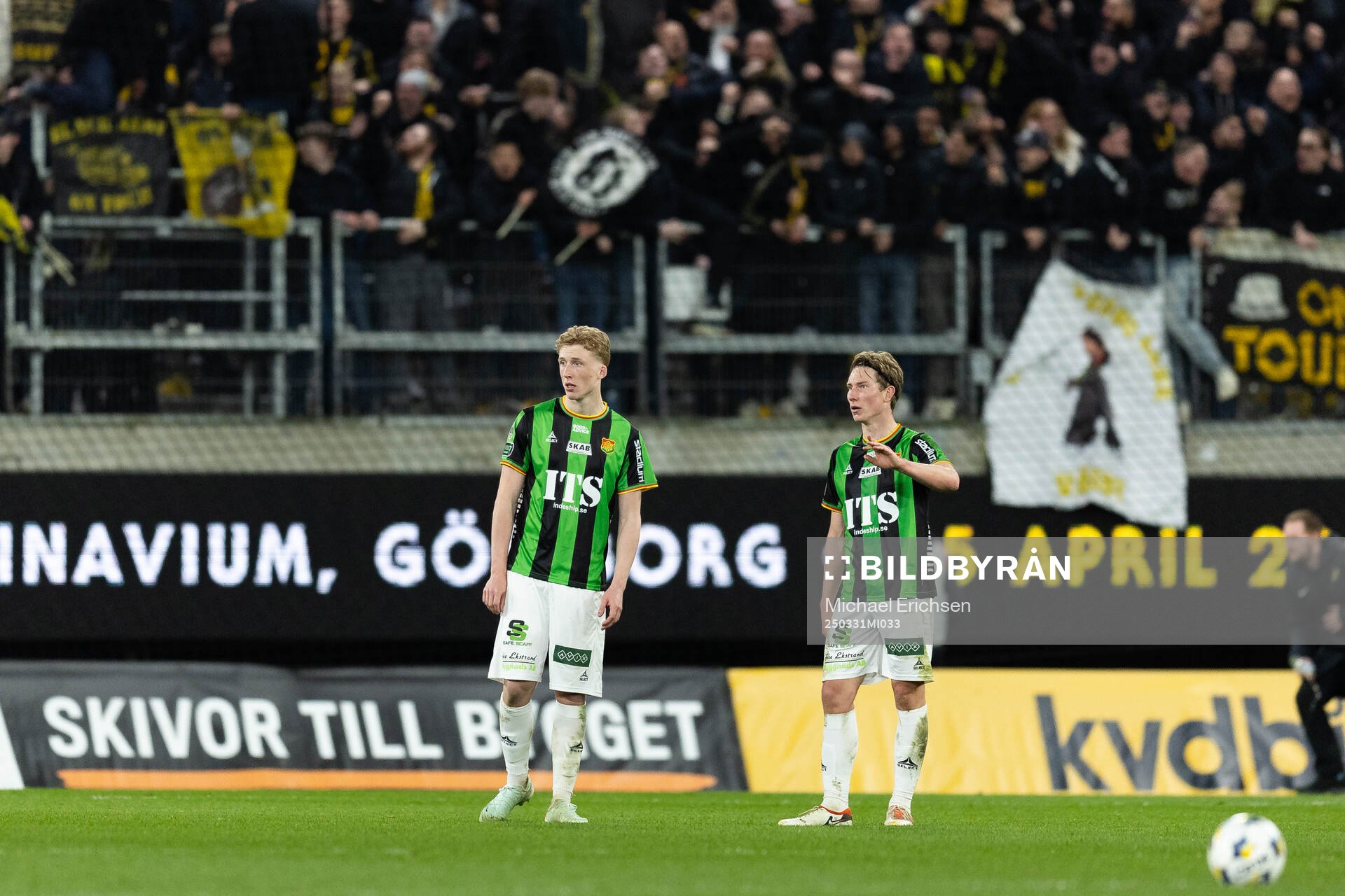 GAIS Filip Beckman och Robin Frej deppar