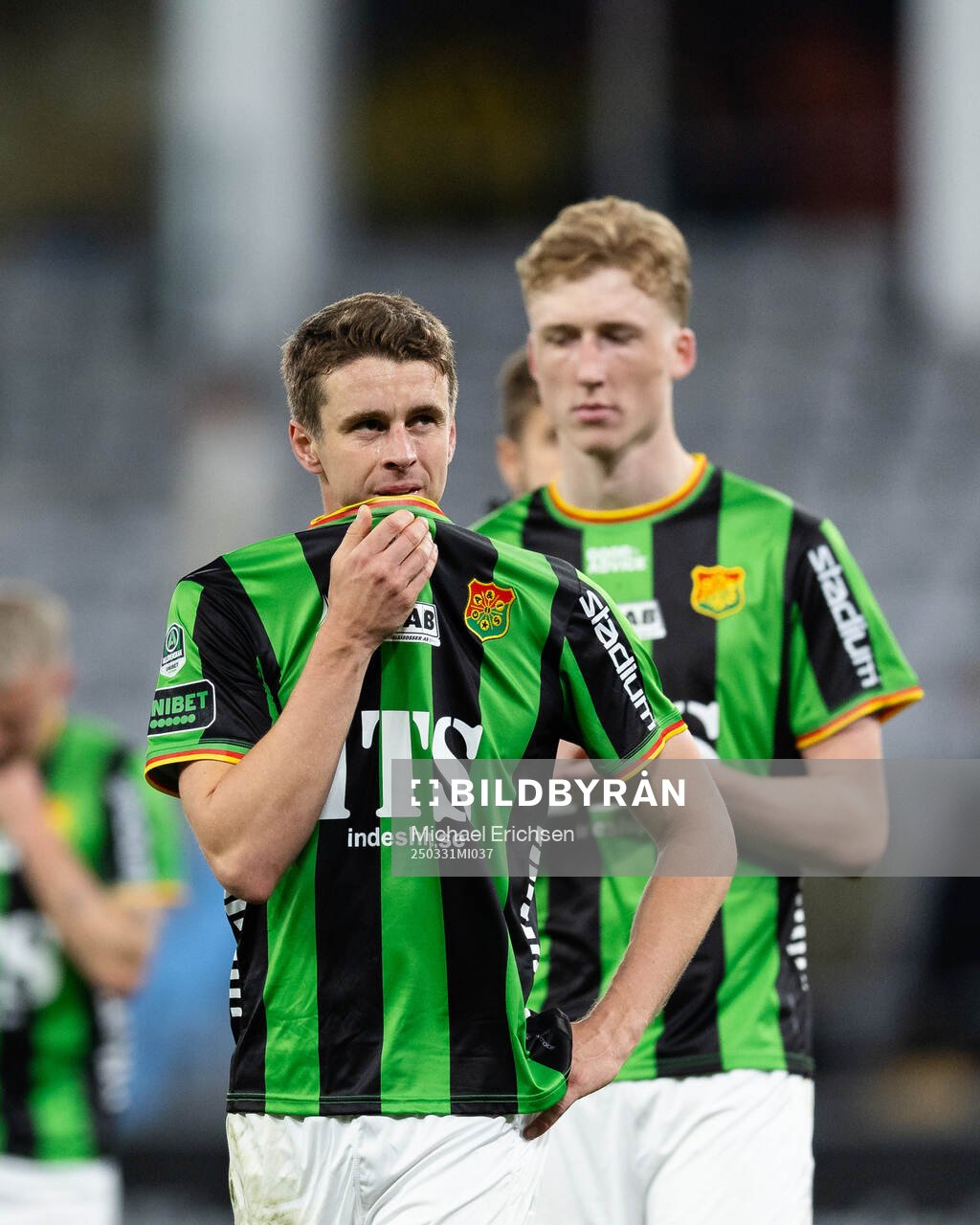 GAIS Oskar Ågren och Filip Beckman deppar
