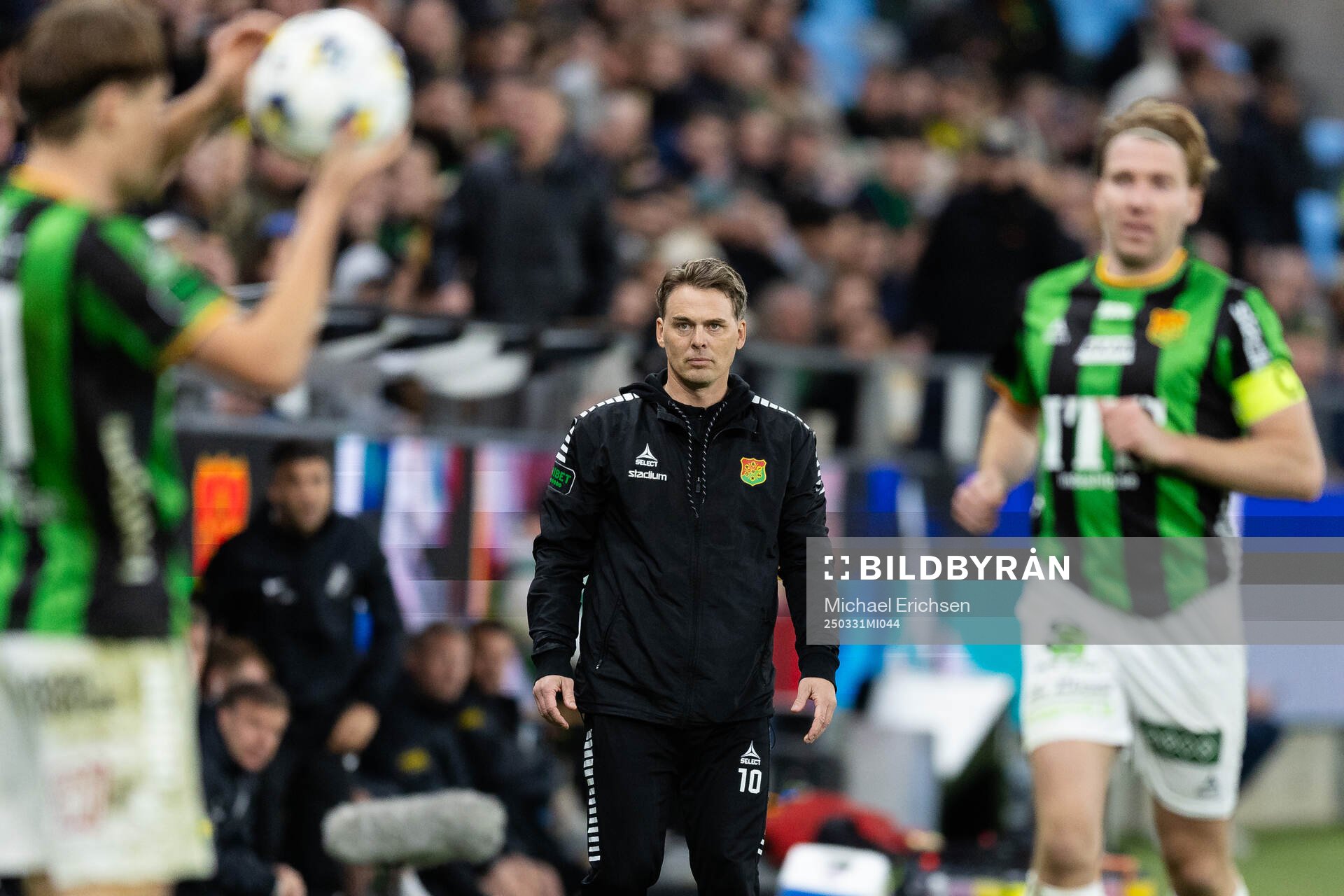 GAIS tränare Fredrik Holmberg