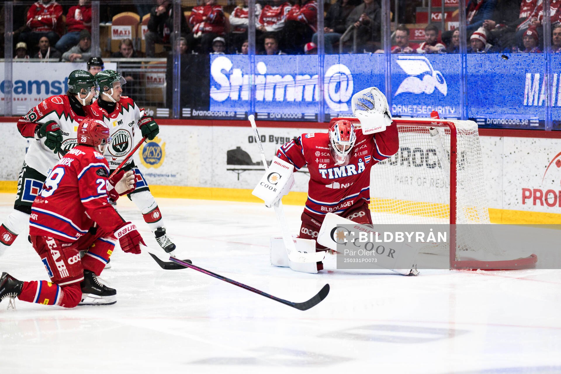 Timrås målvakt Tim Juel