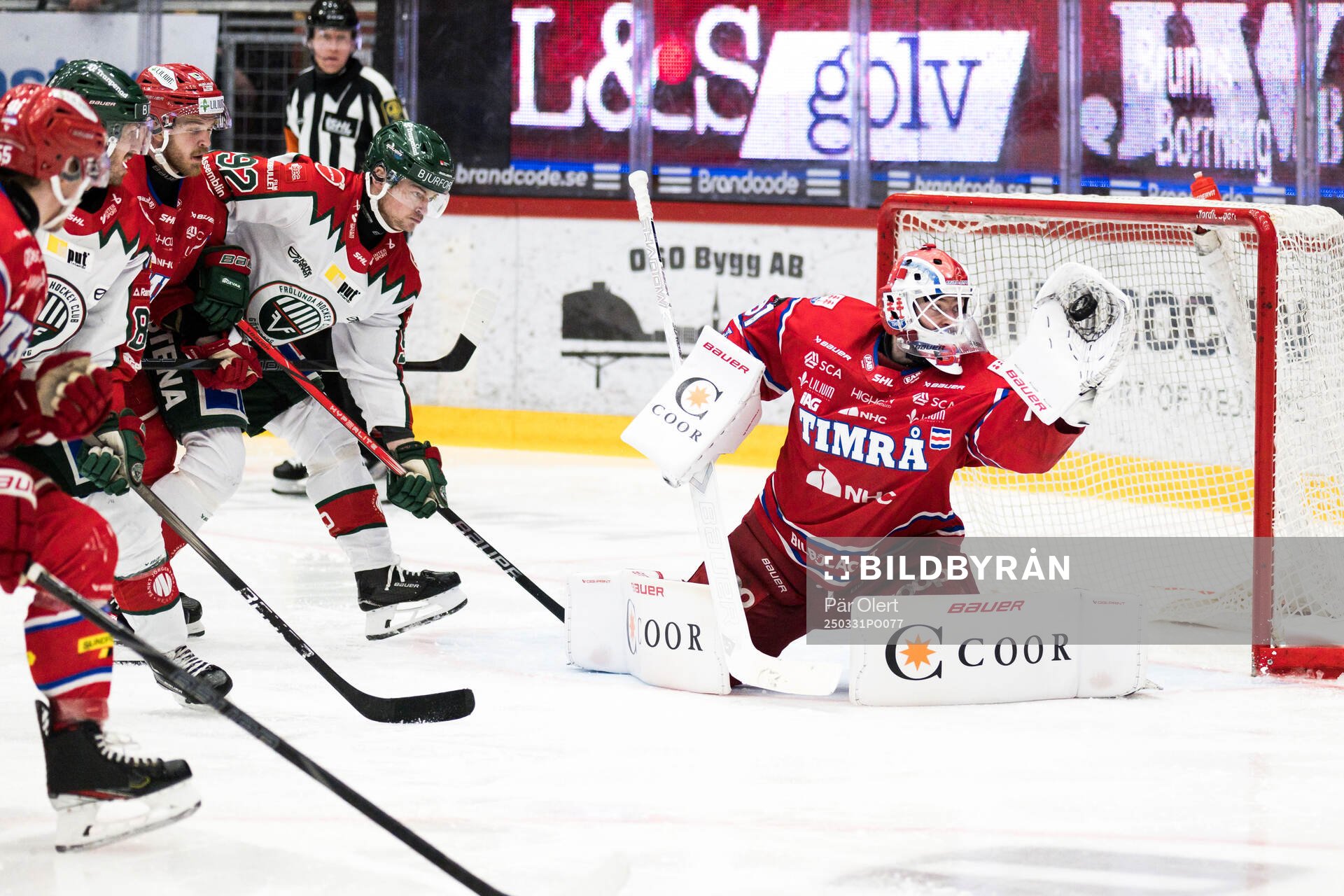 Timrås målvakt Tim Juel