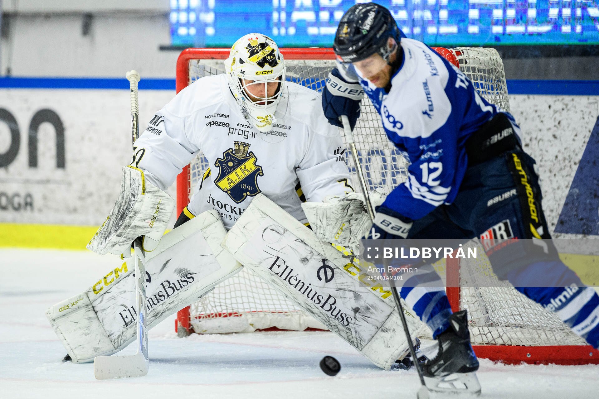 AIKs målvakt Victor Brattström