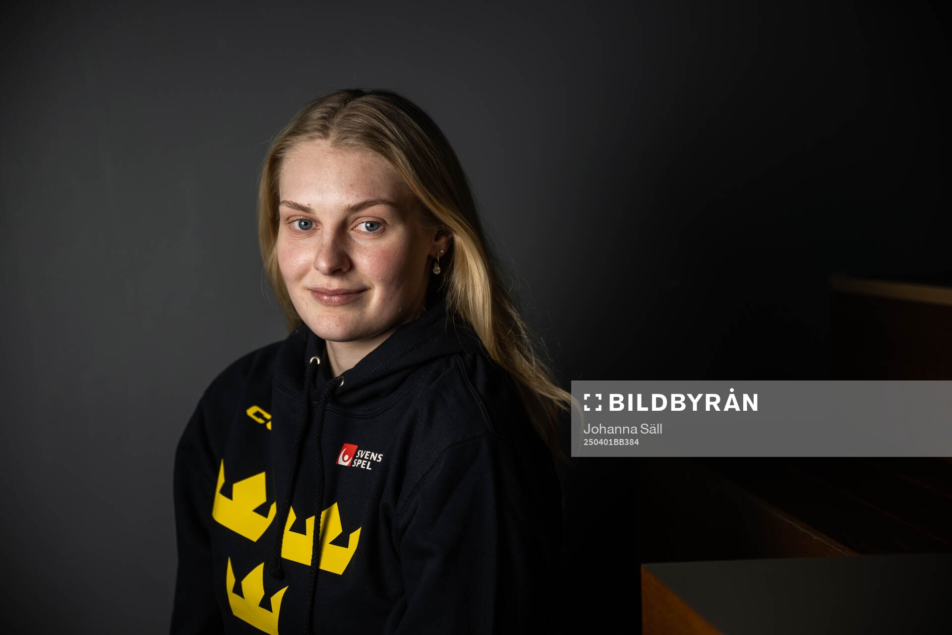Annie Silén of Sweden poses for a portrait at a press event
