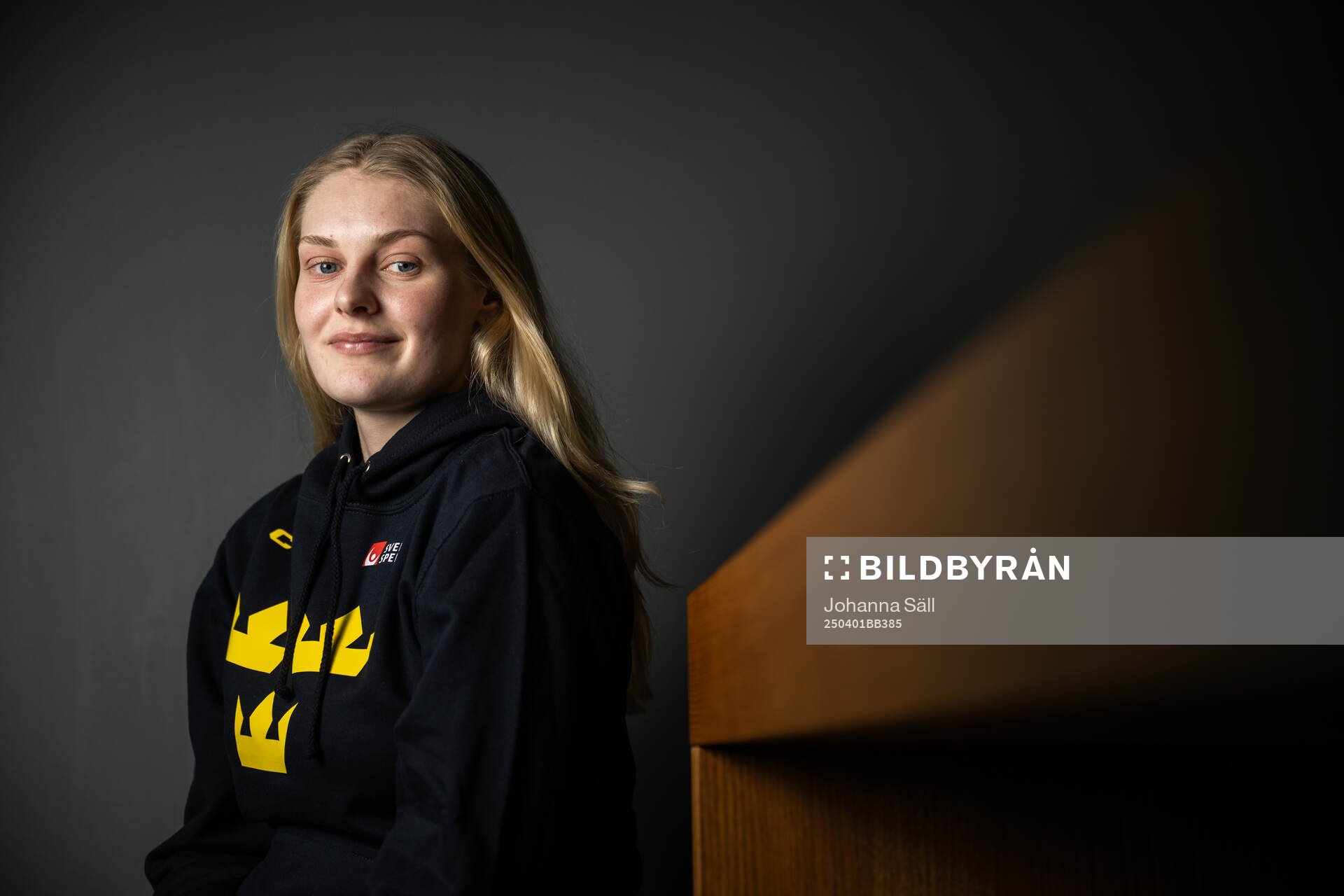 Annie Silén of Sweden poses for a portrait at a press event