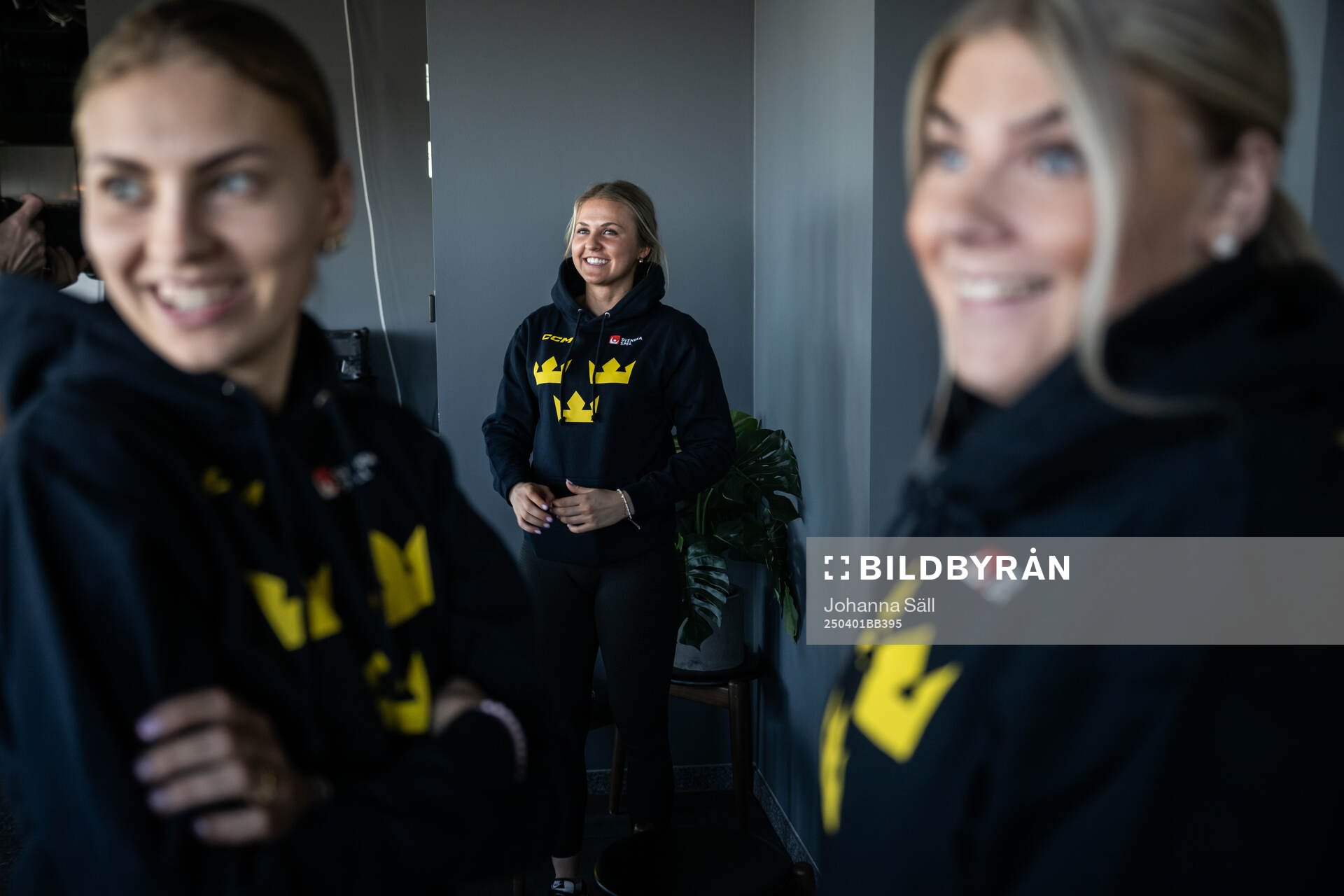 Ida Boman, Sofie Lundin and  Lova Blom