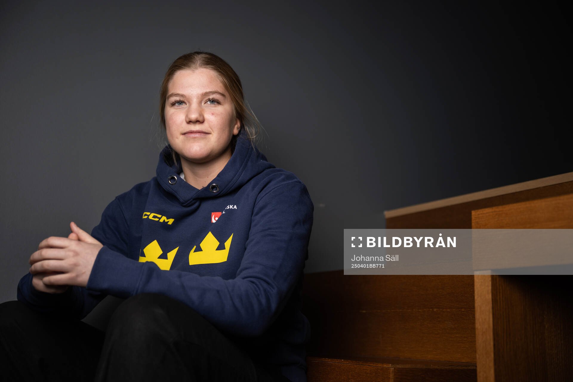 Ebba Hedqvist of Sweden poses for a portrait at a press