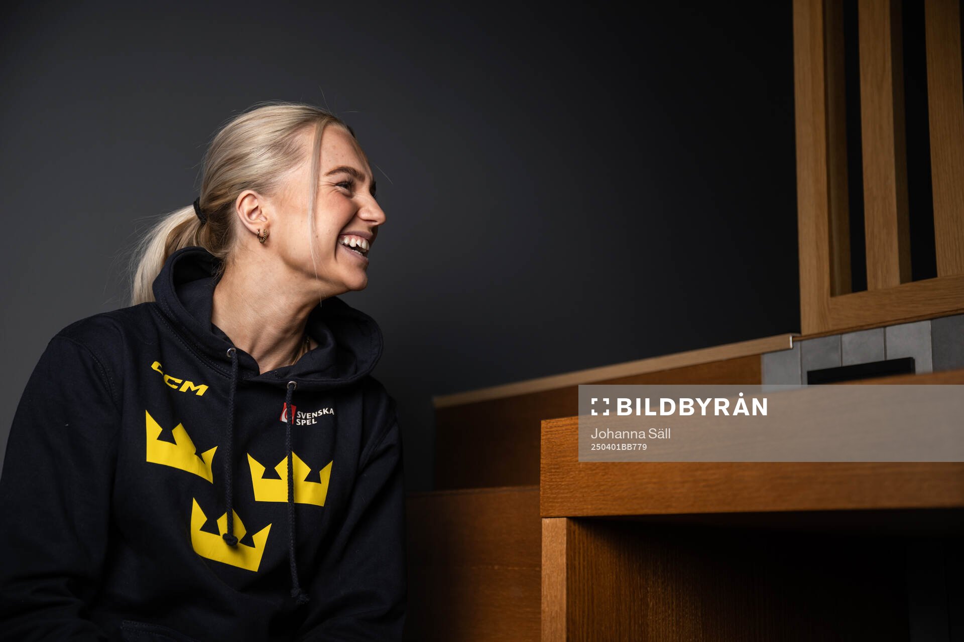 Wilma Sundin of Sweden poses for a portrait at a press event