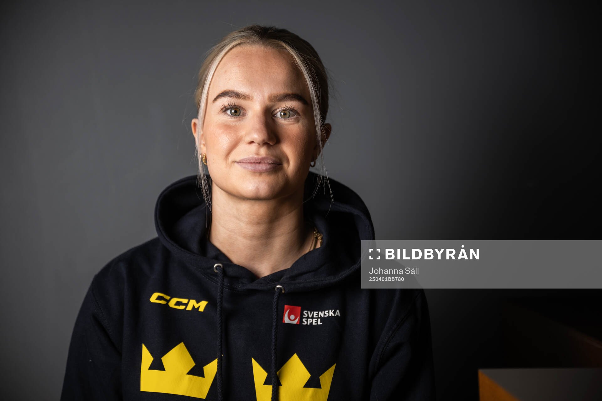 Wilma Sundin of Sweden poses for a portrait at a press event