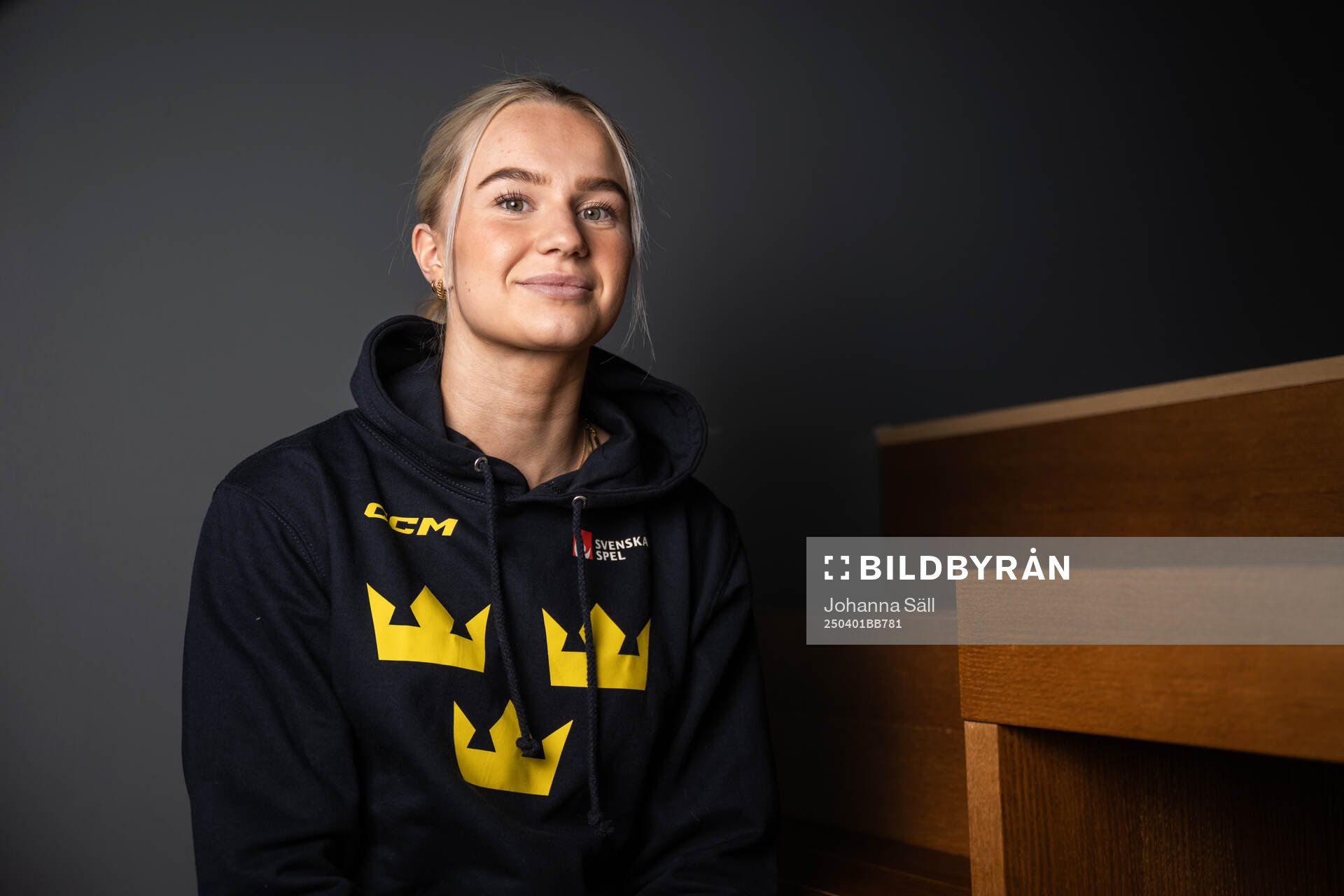 Wilma Sundin of Sweden poses for a portrait at a press event