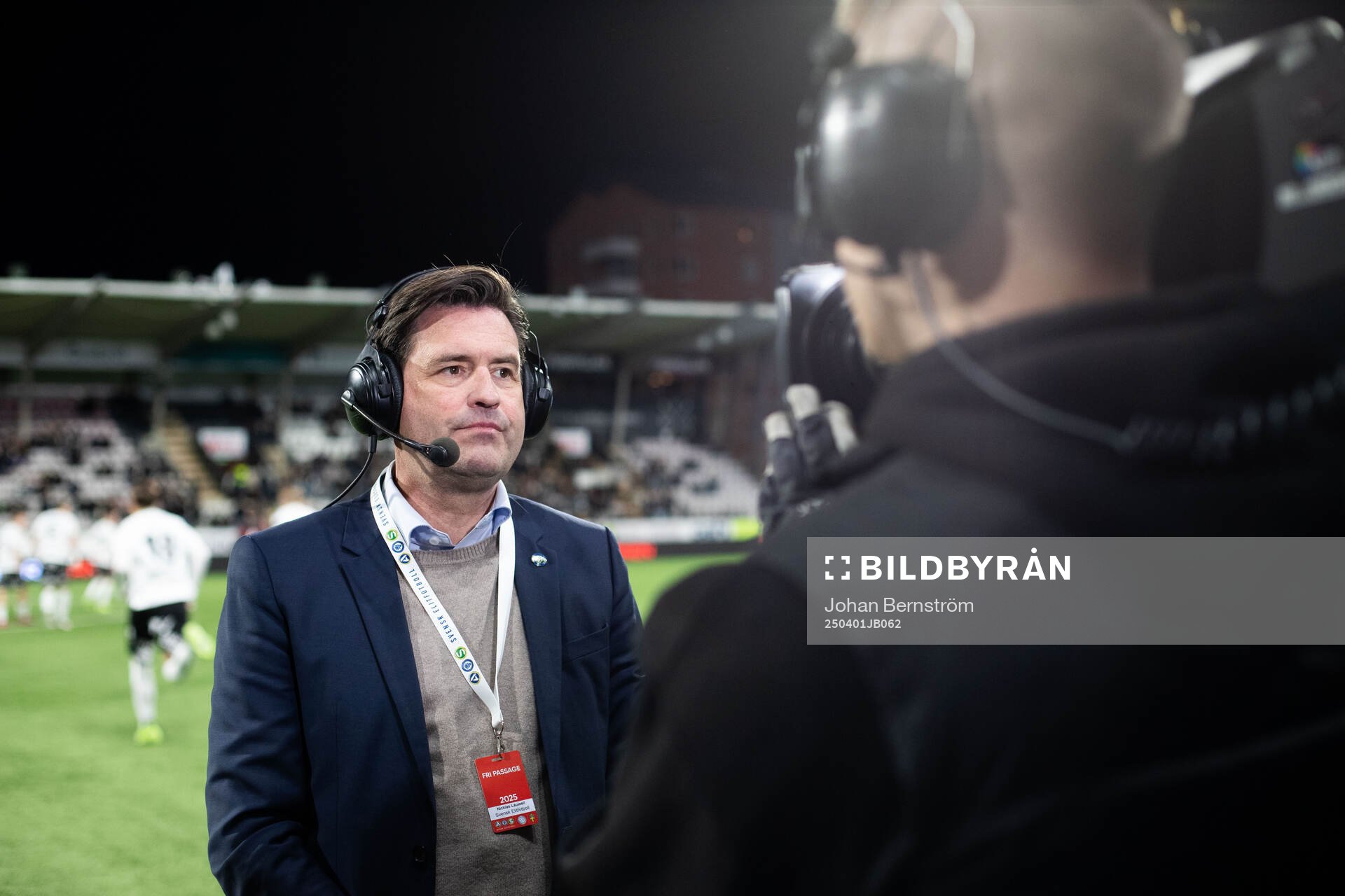 Matchdelegat Nicklas Lauwell