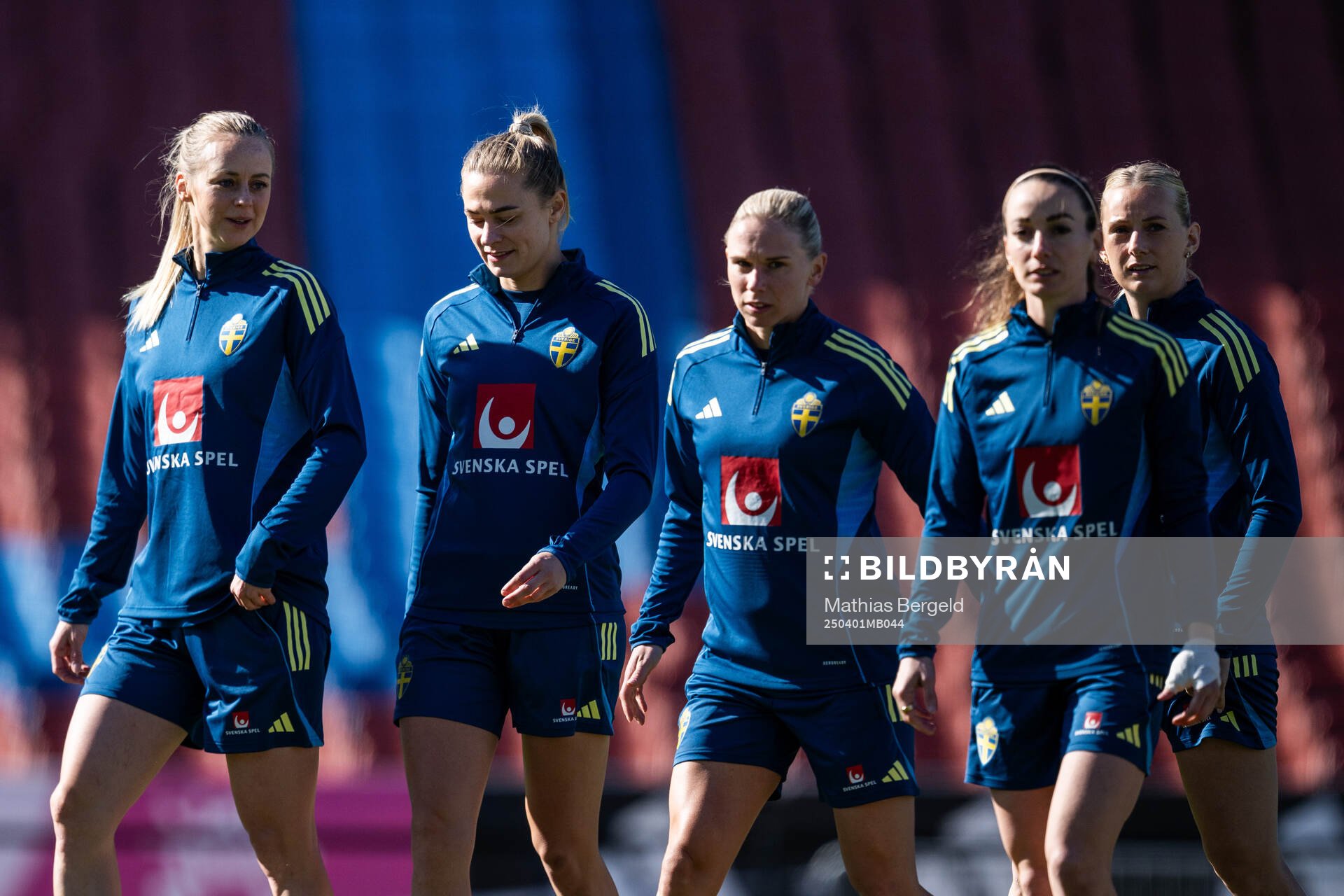 Amanda Ilestedt, Fridolina Rolfö, Jonna Andersson,