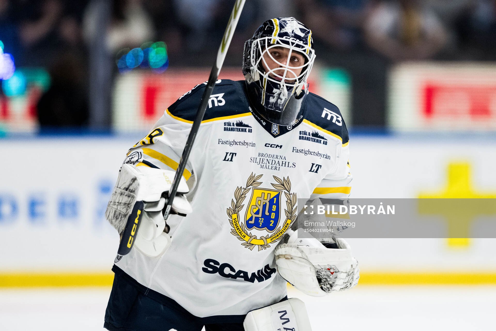 Södertäljes målvakt Oliver Håkansson