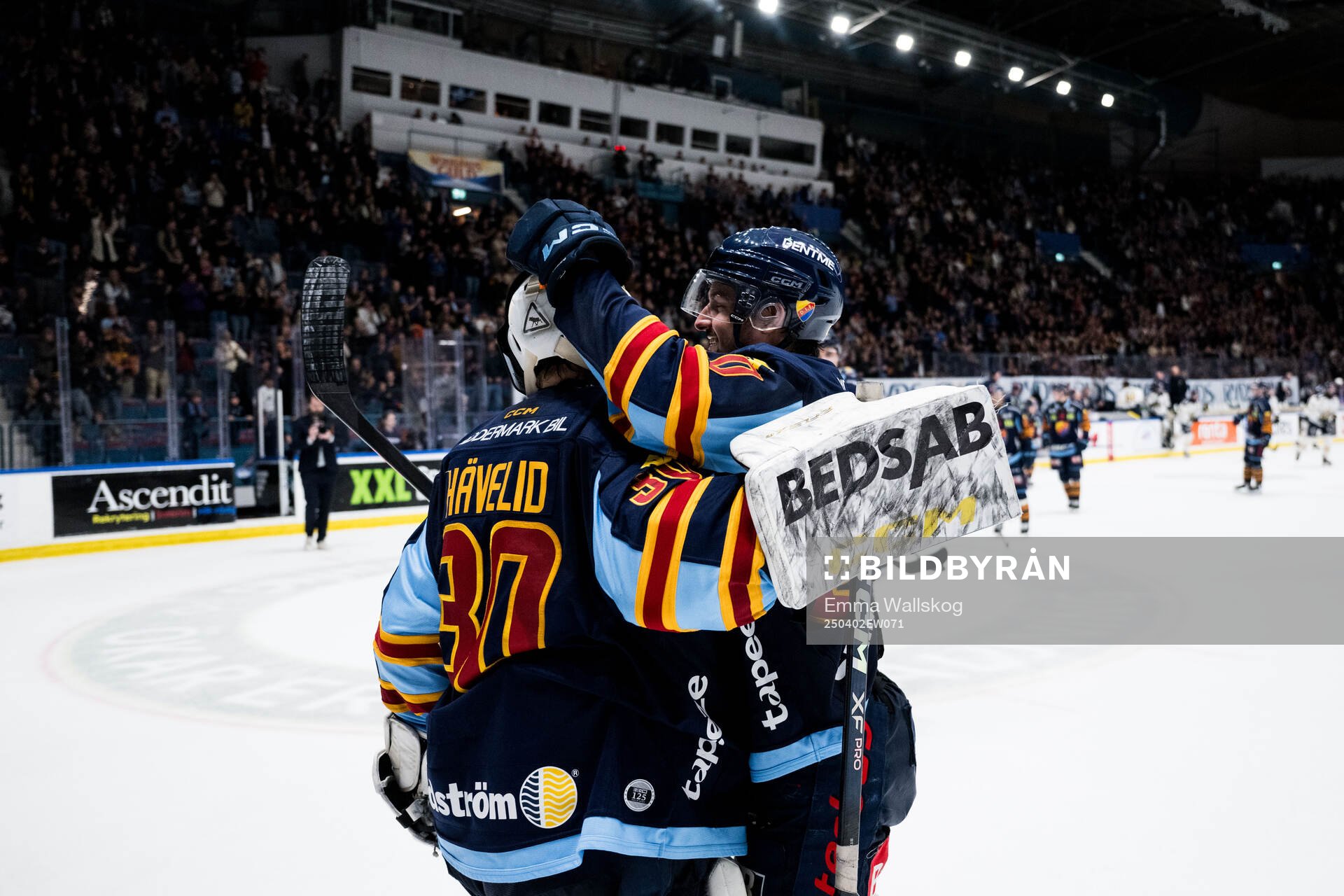 Djurgårdens målvakt Hugo Hävelid