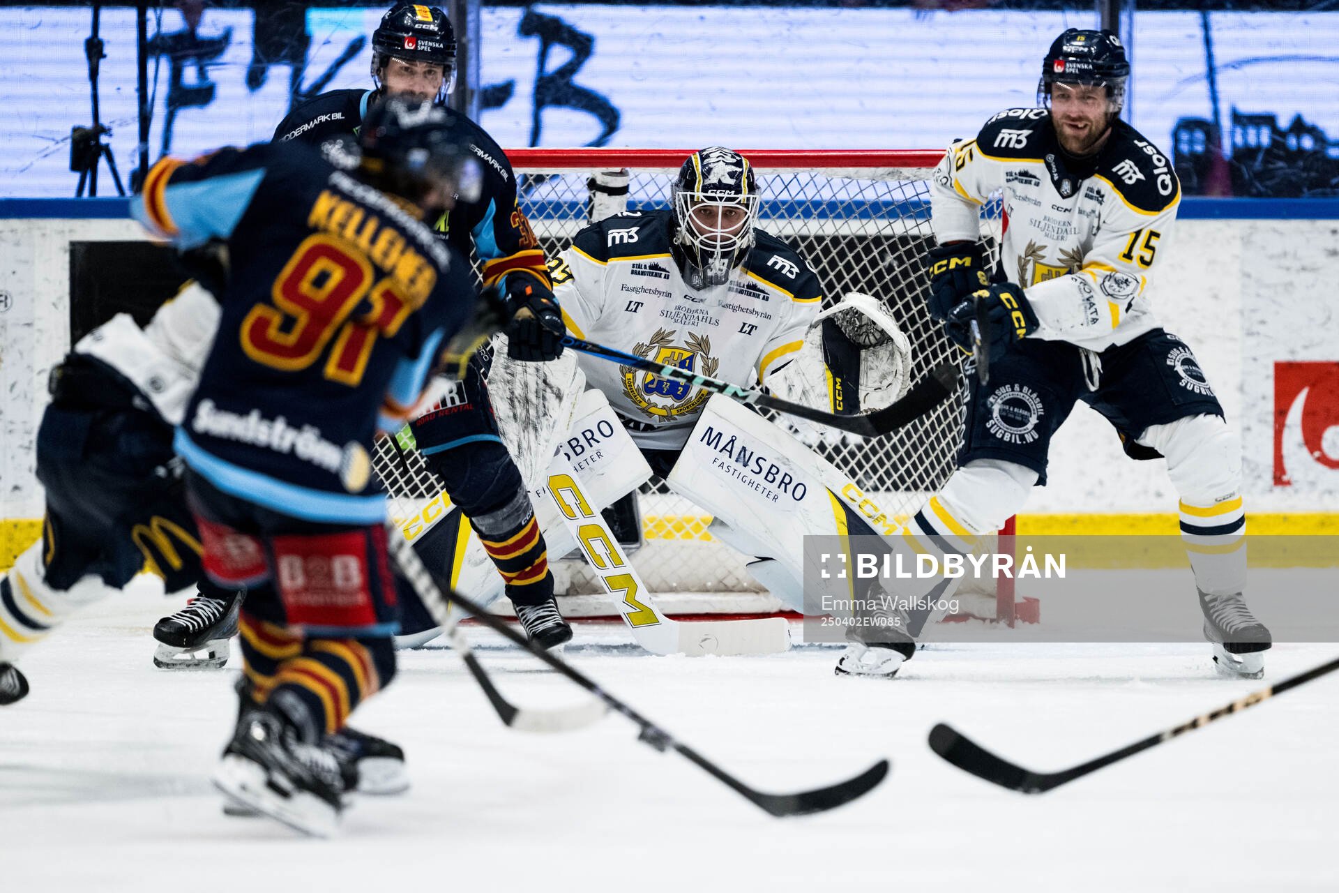 Södertäljes målvakt Oliver Håkansson