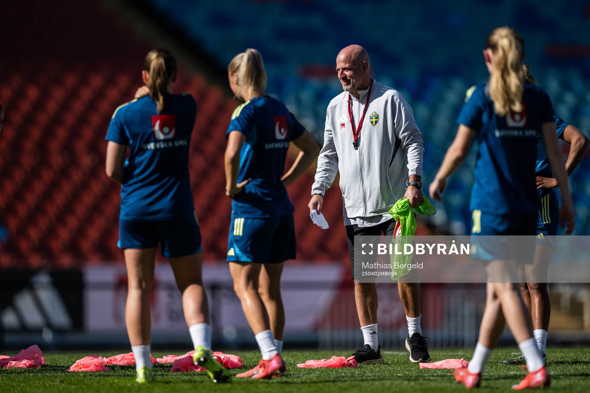 Assistant coach Magnus Wikman