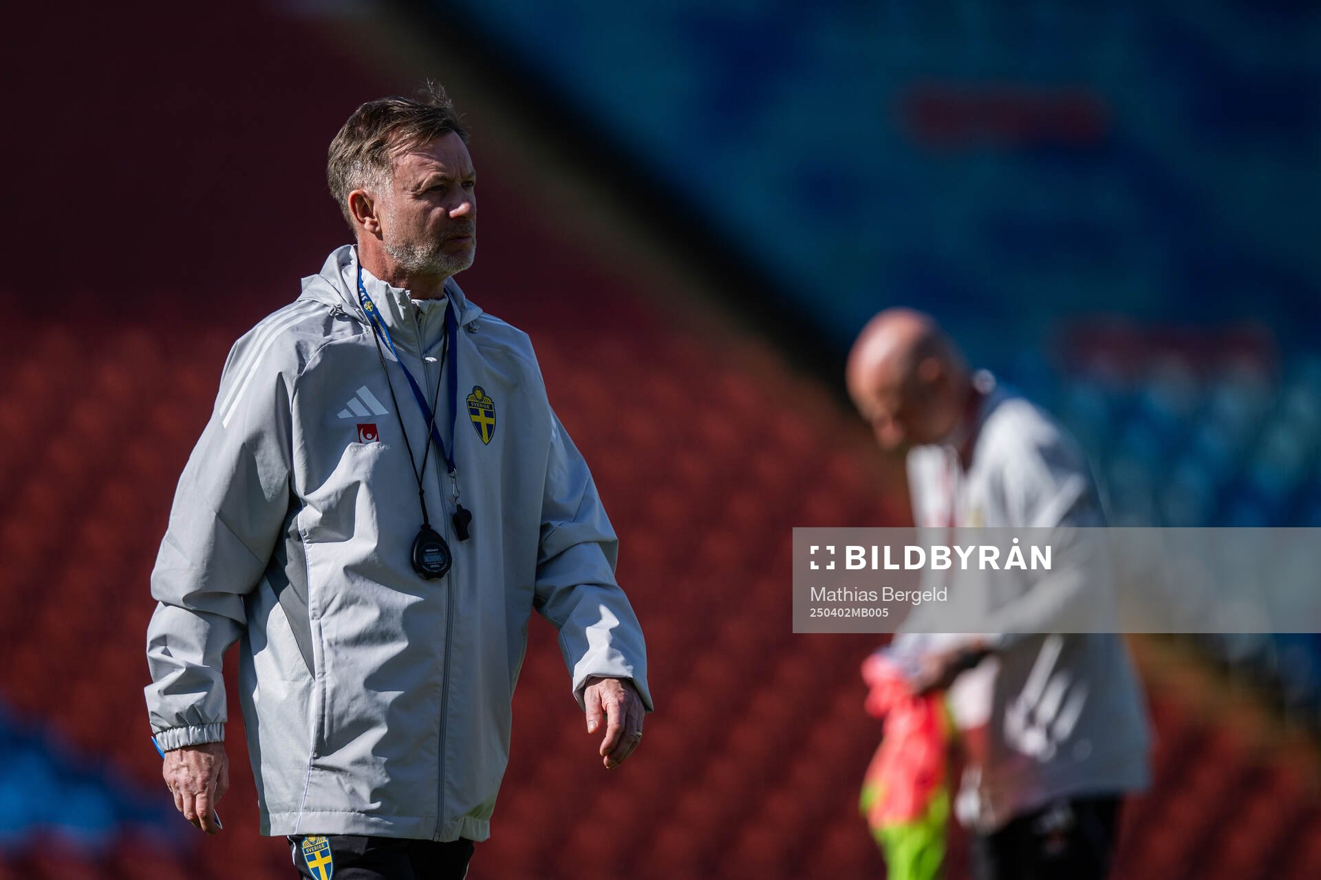 Head coach Peter Gerhardsson