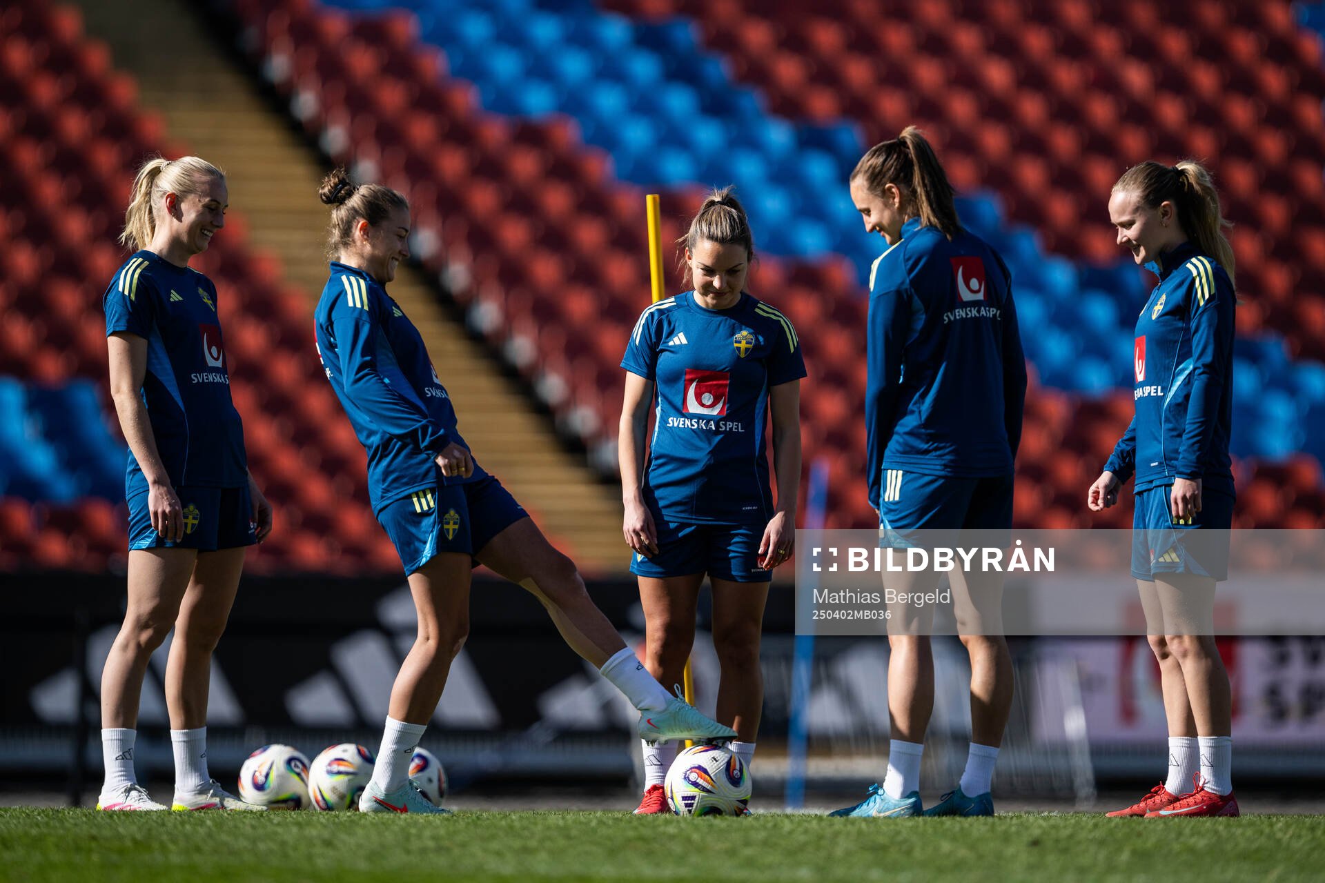 Stina Blackstenius, Filippa Angeldahl, Johanna Rytting