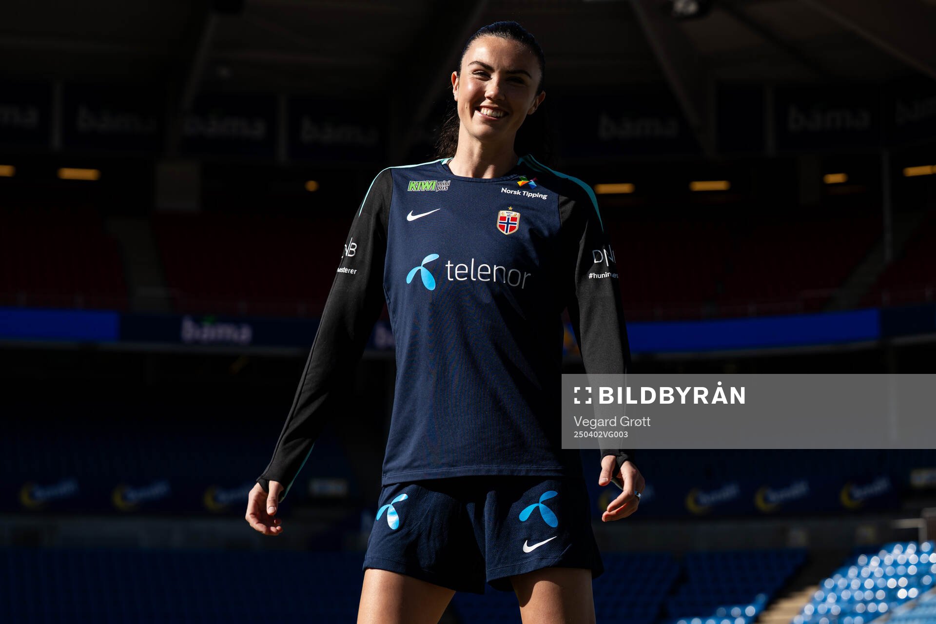 Ingrid Syrstad Engen of the Norwegian women's national