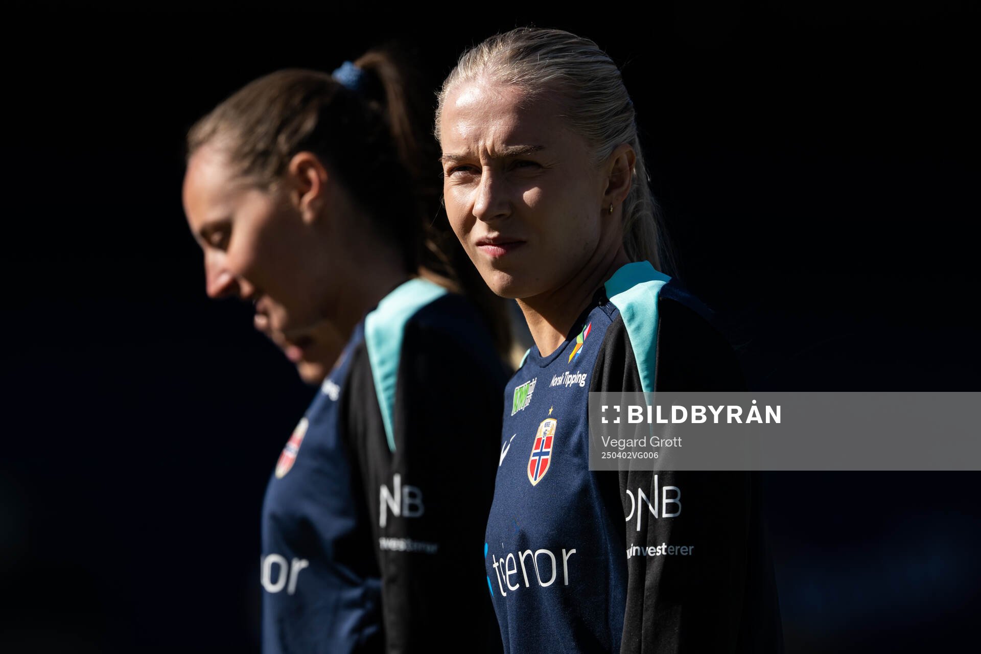 Thea Bjelde of the Norwegian women's national football team
