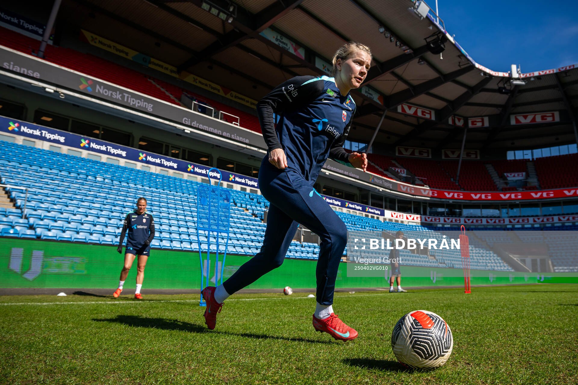 Ada Hegerberg of the Norwegian women's national football
