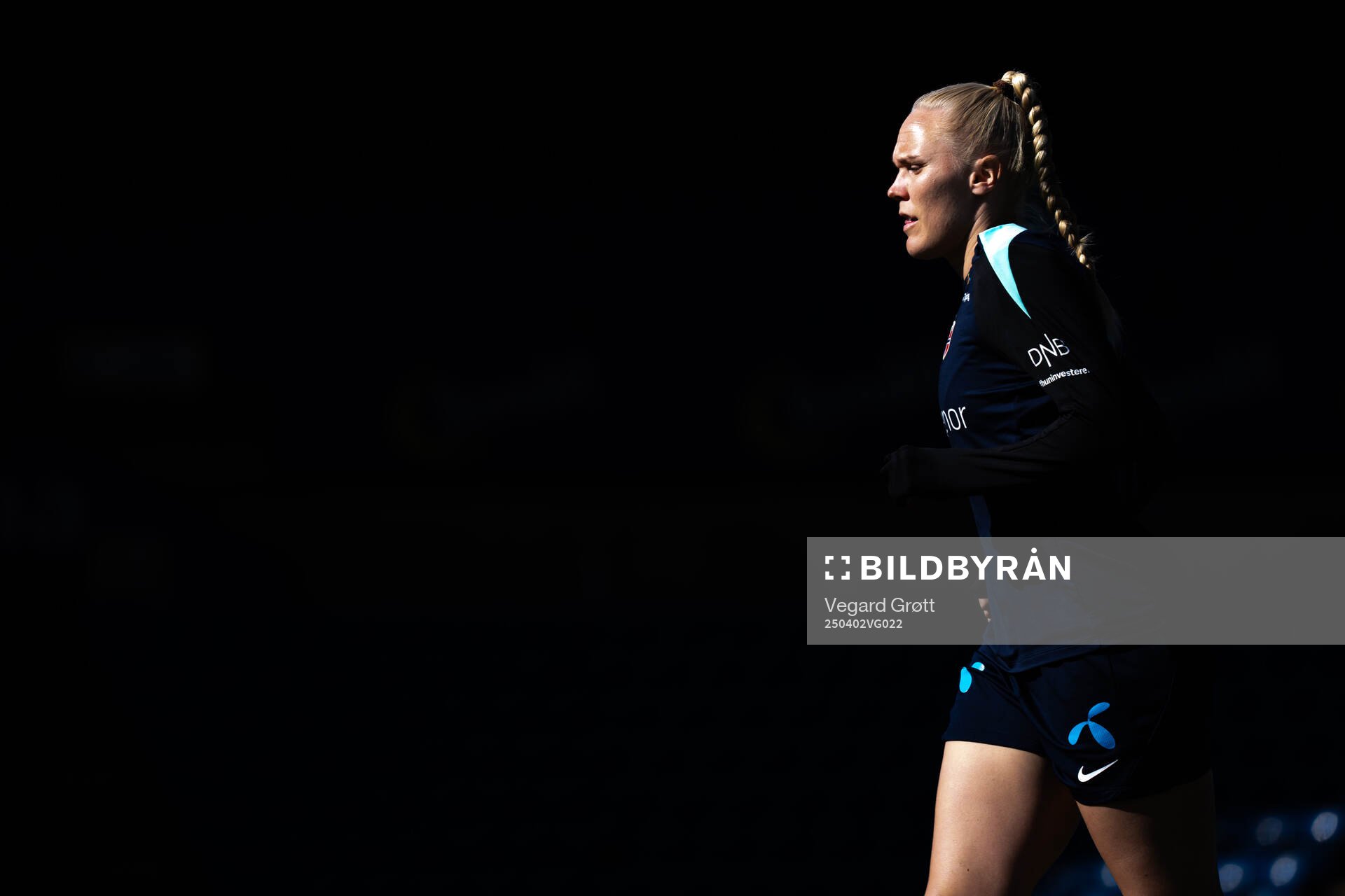 Maria Thorisdottir of the Norwegian women's national