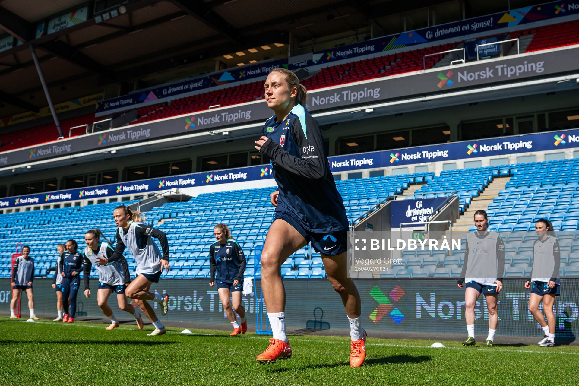 Lisa Fjeldstad Naalsund of the Norwegian women's national
