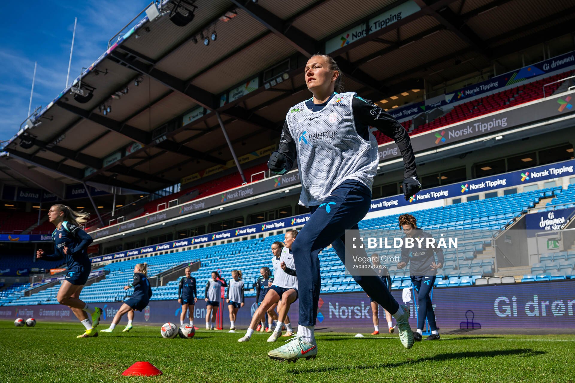 Frida Maanum of the Norwegian women's national football team