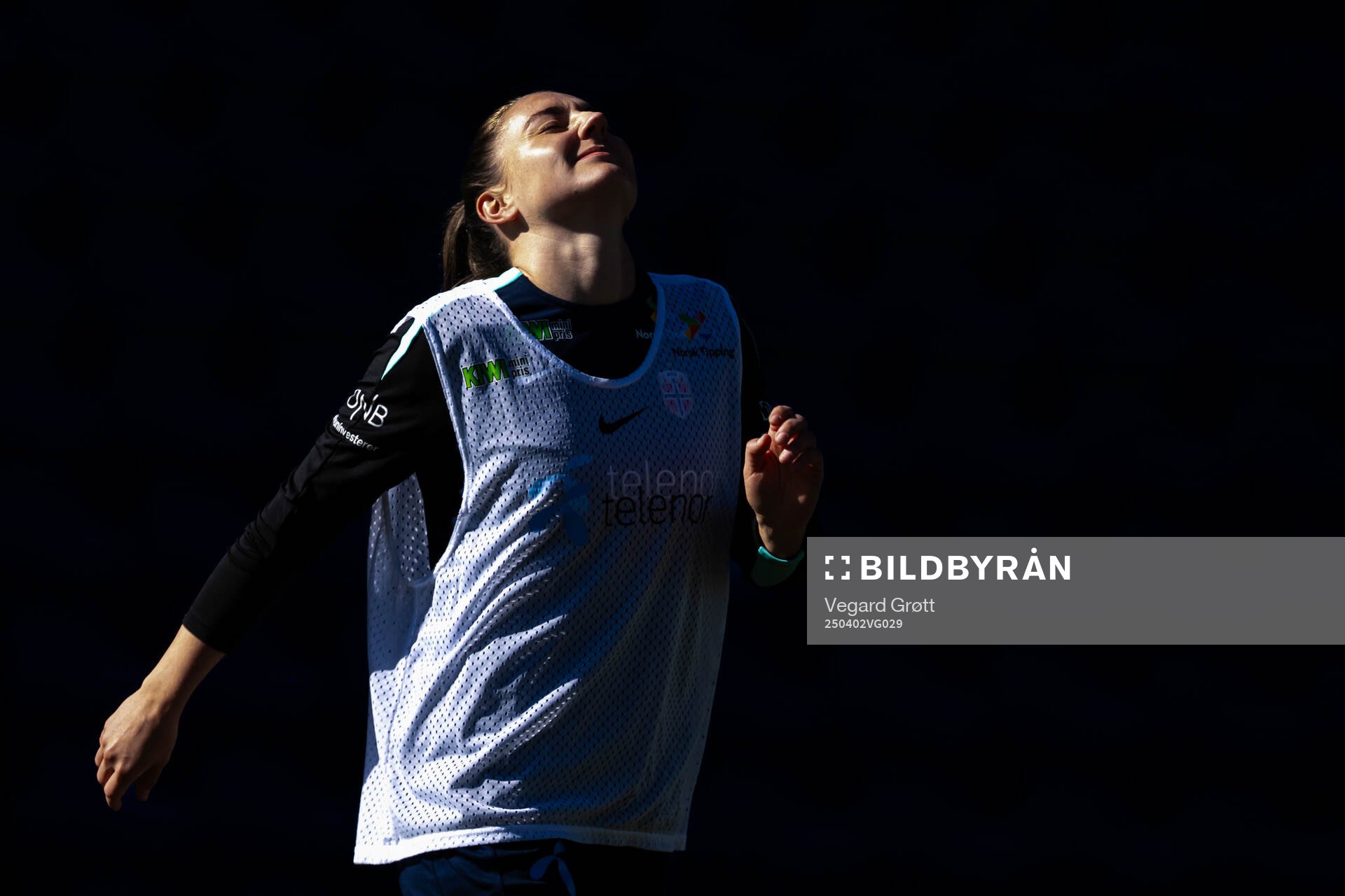 Vilde Bøe Risa of the Norwegian women's national football