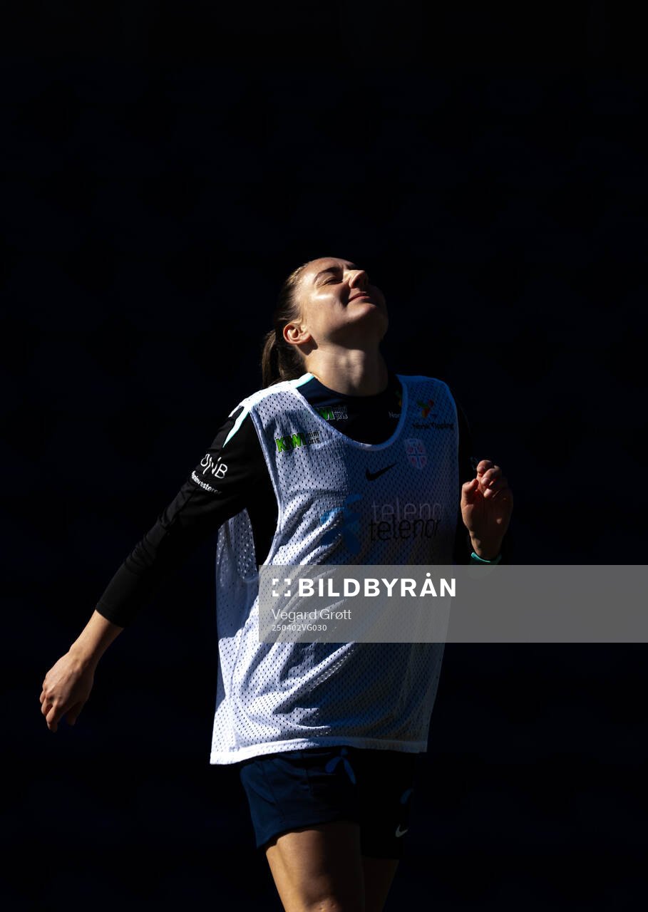 Vilde Bøe Risa of the Norwegian women's national football