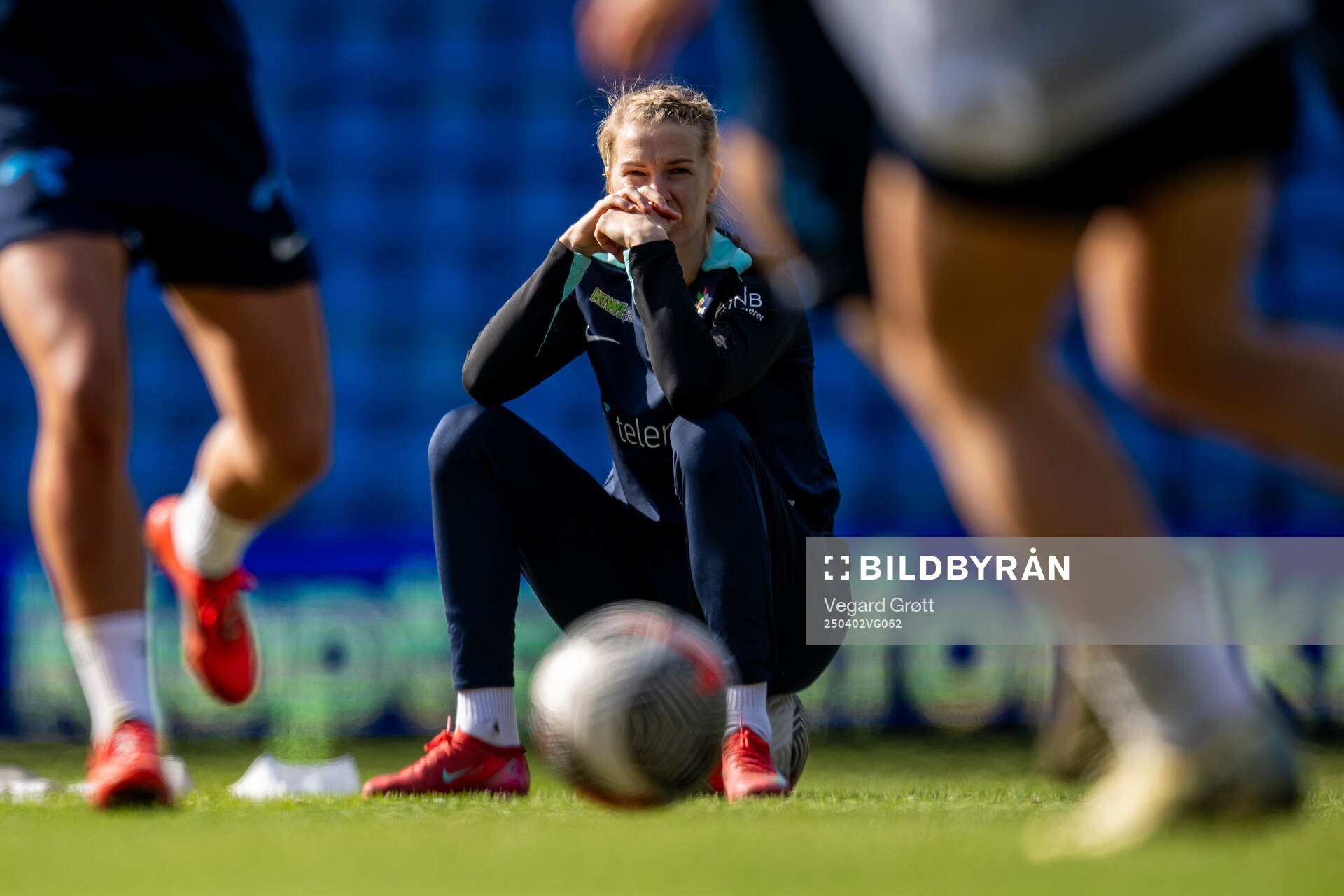 Ada Hegerberg of the Norwegian women's national football