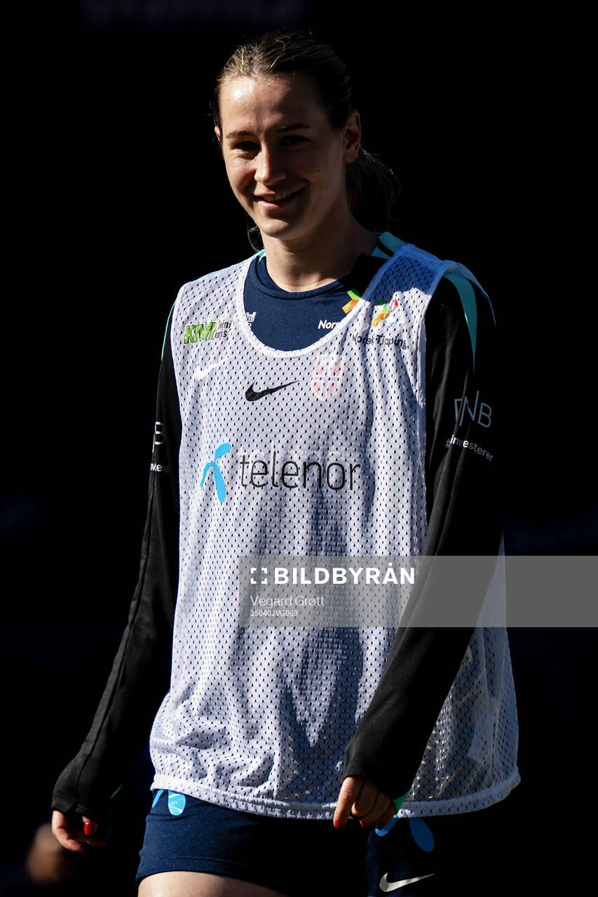 Elisabeth Terland of the Norwegian women's national