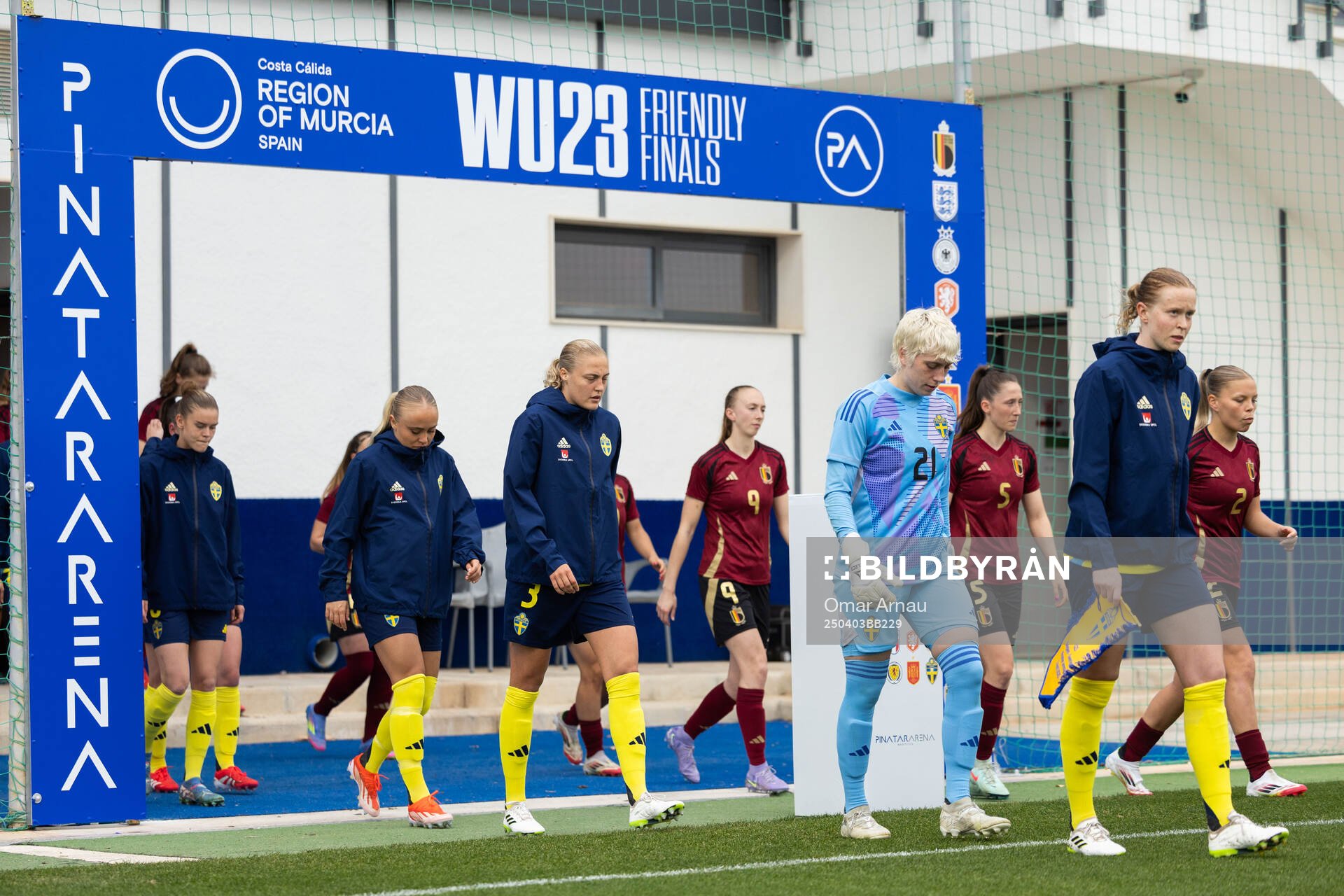My Cato, Alva Selerud, Elma Junttila Nelhage, goalkeeper