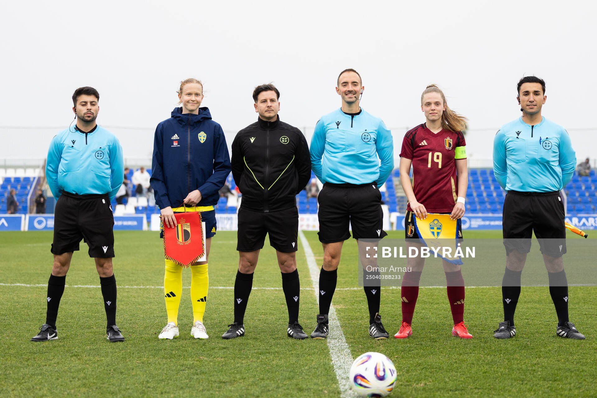 Emma Östlund of Sweden and Valesca Ampoorter of Belgium