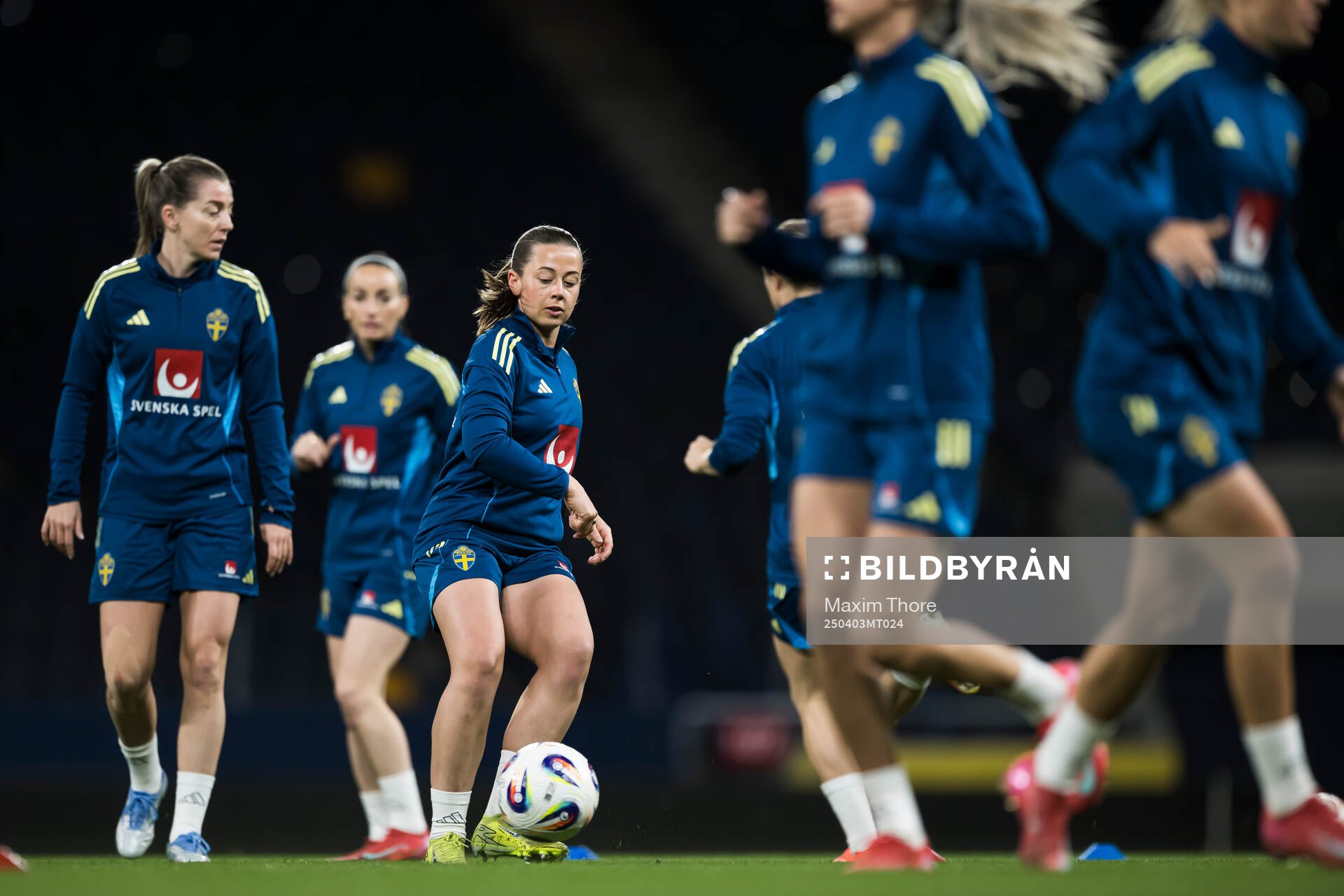 Cornelia Kapocs of the Swedish women's national football