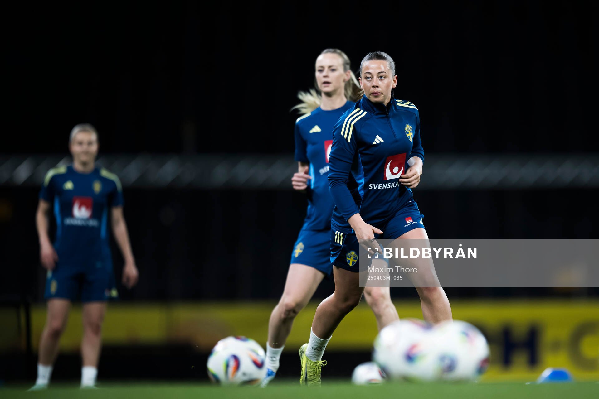 Cornelia Kapocs of the Swedish women's national football