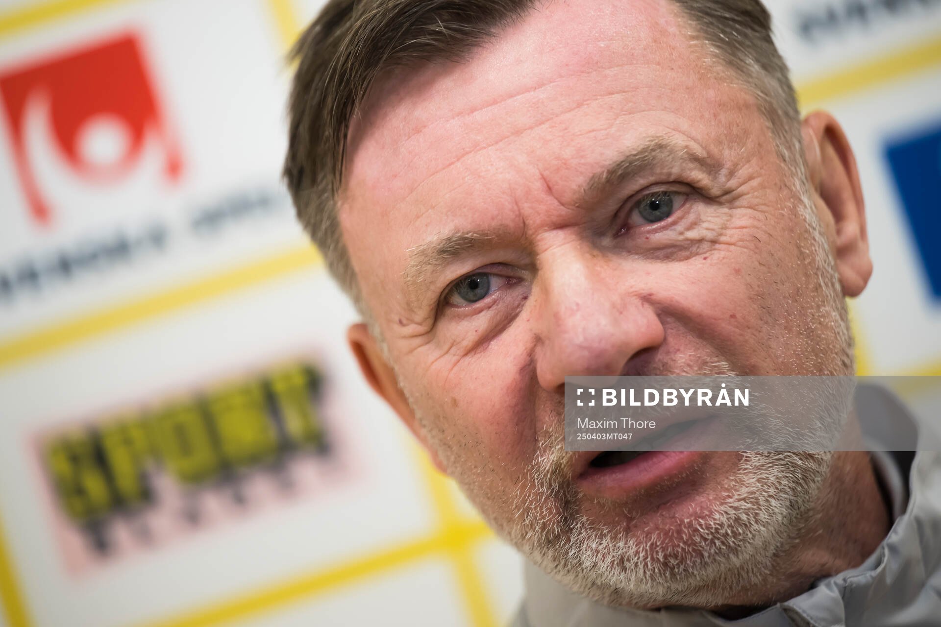 Head coach Peter Gerhardsson of the Swedish women's
