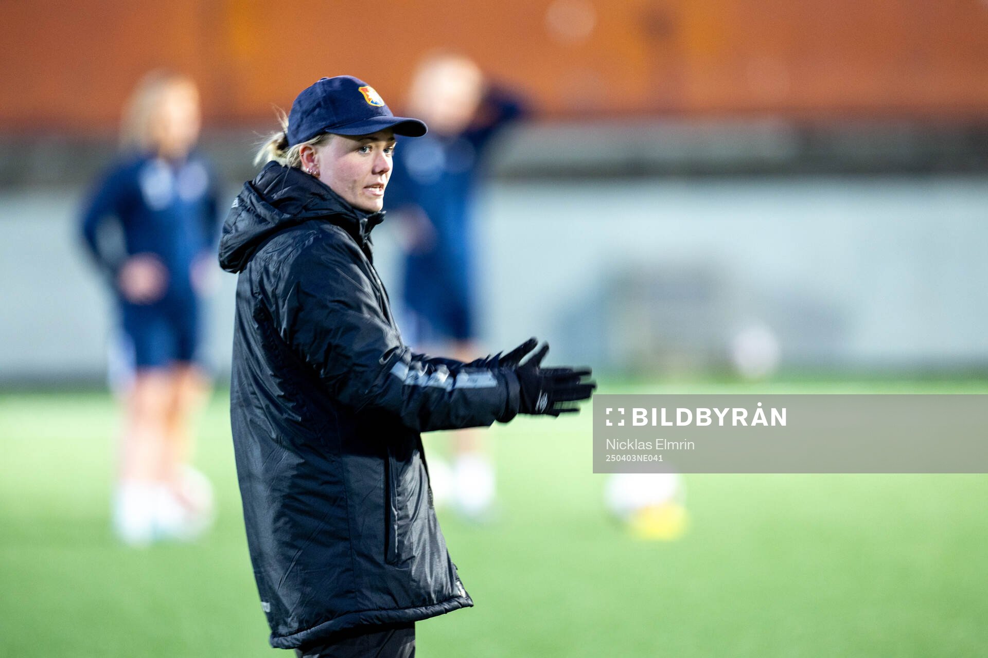 Öis tränare Moa Pettersson