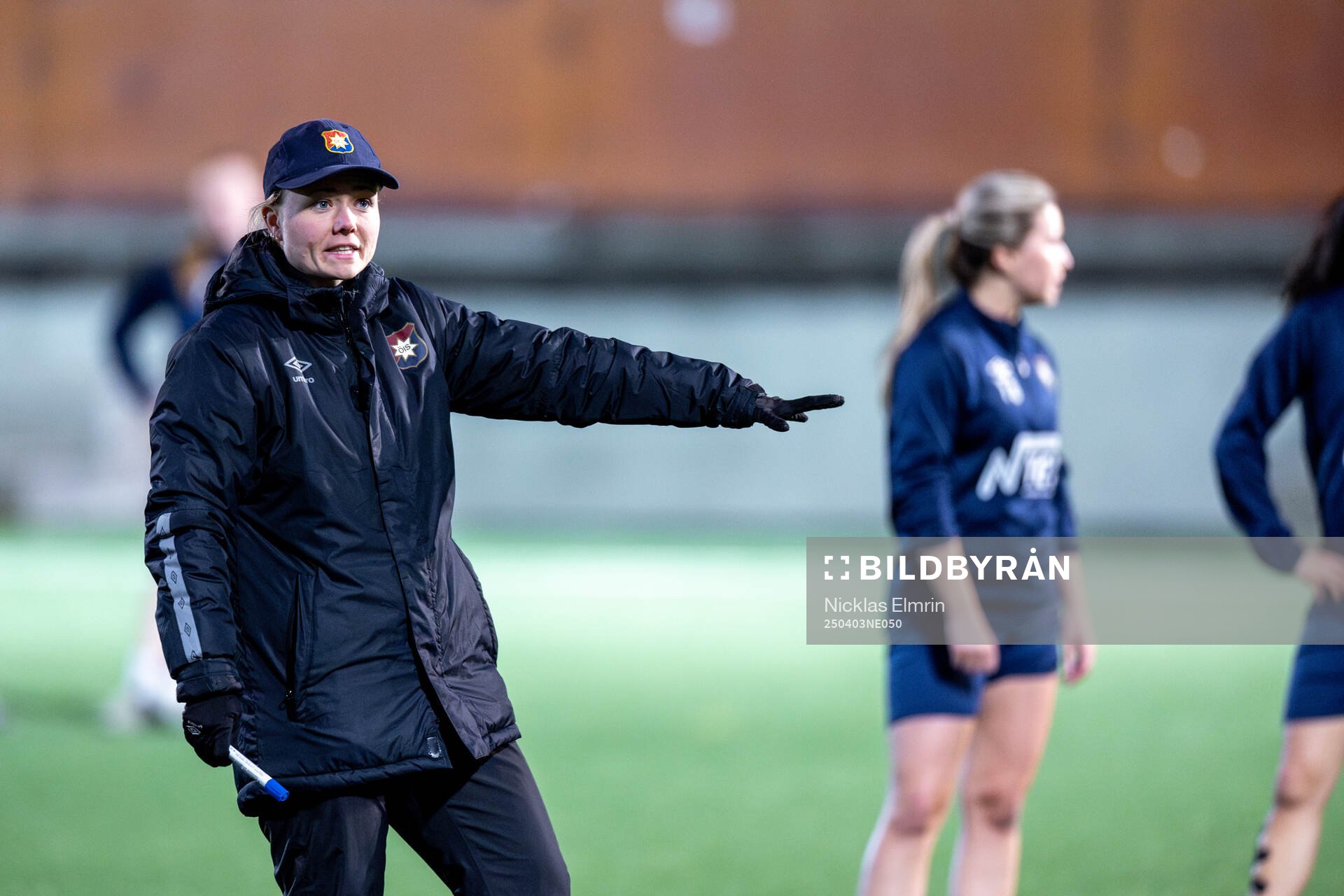 Öis tränare Moa Pettersson