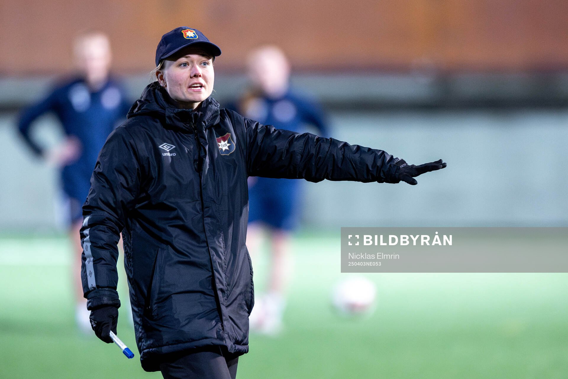 Öis tränare Moa Pettersson