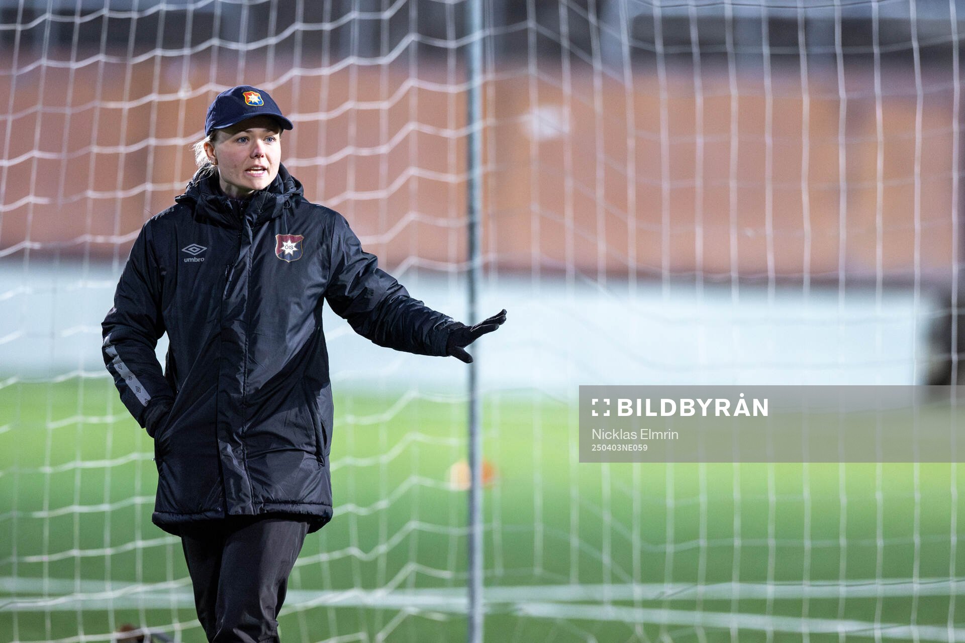 Öis tränare Moa Pettersson