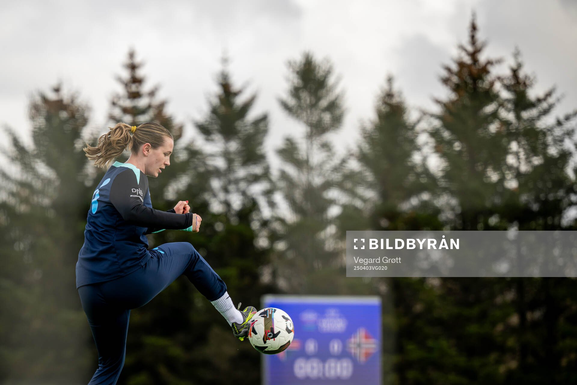 Elisabeth Terland of the Norwegian women's national